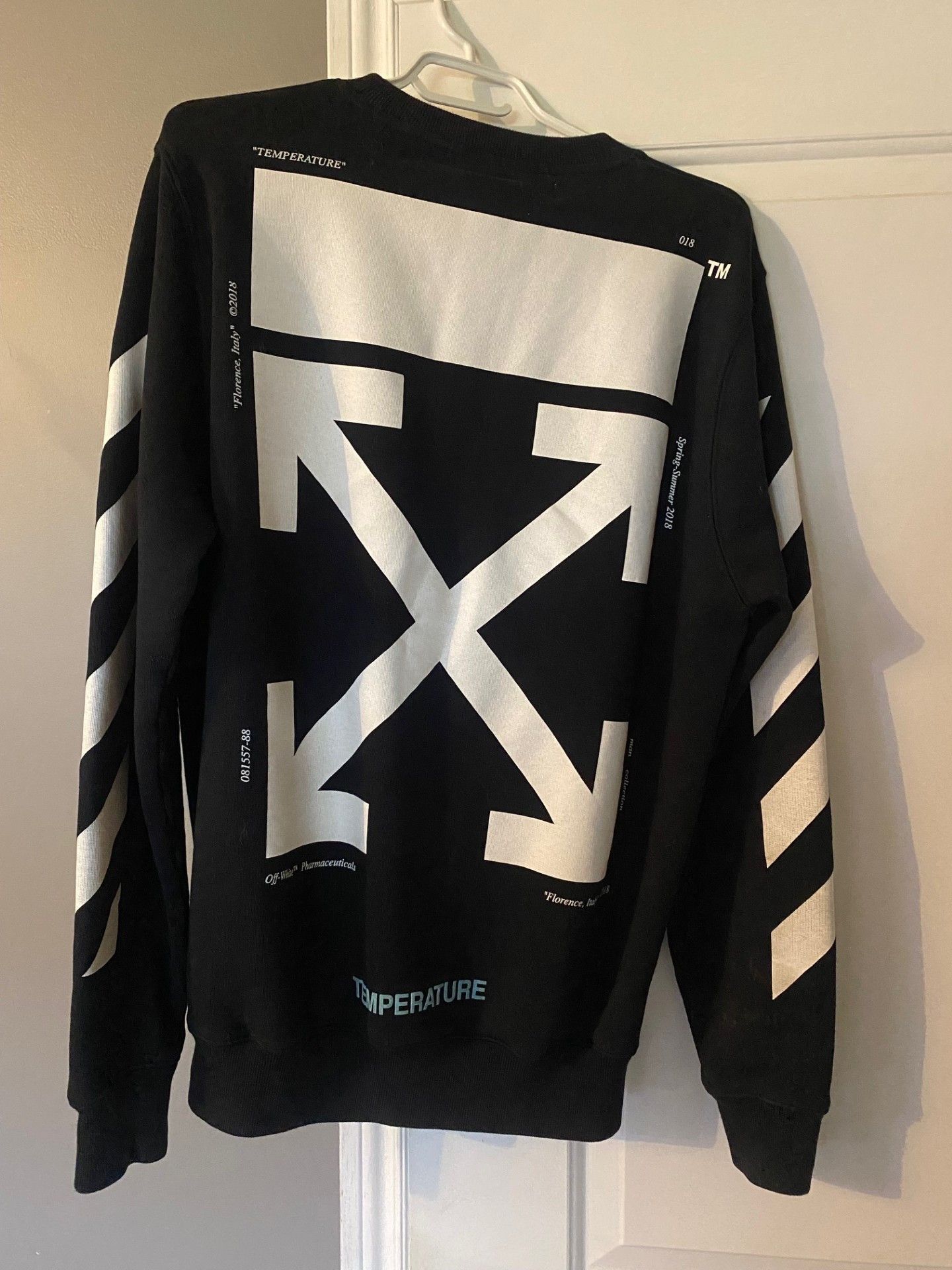 Off-White Off white mona lisa crewneck Size US M / EU 48-50 / 2 - 3 Thumbnail