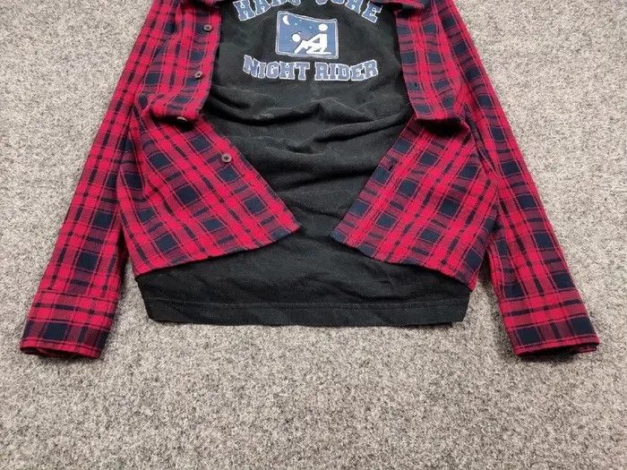 Flannel Vintage Flannel Shirt Plaid Checkered Travis Scott Style Size US M / EU 48-50 / 2 - 7 Thumbnail