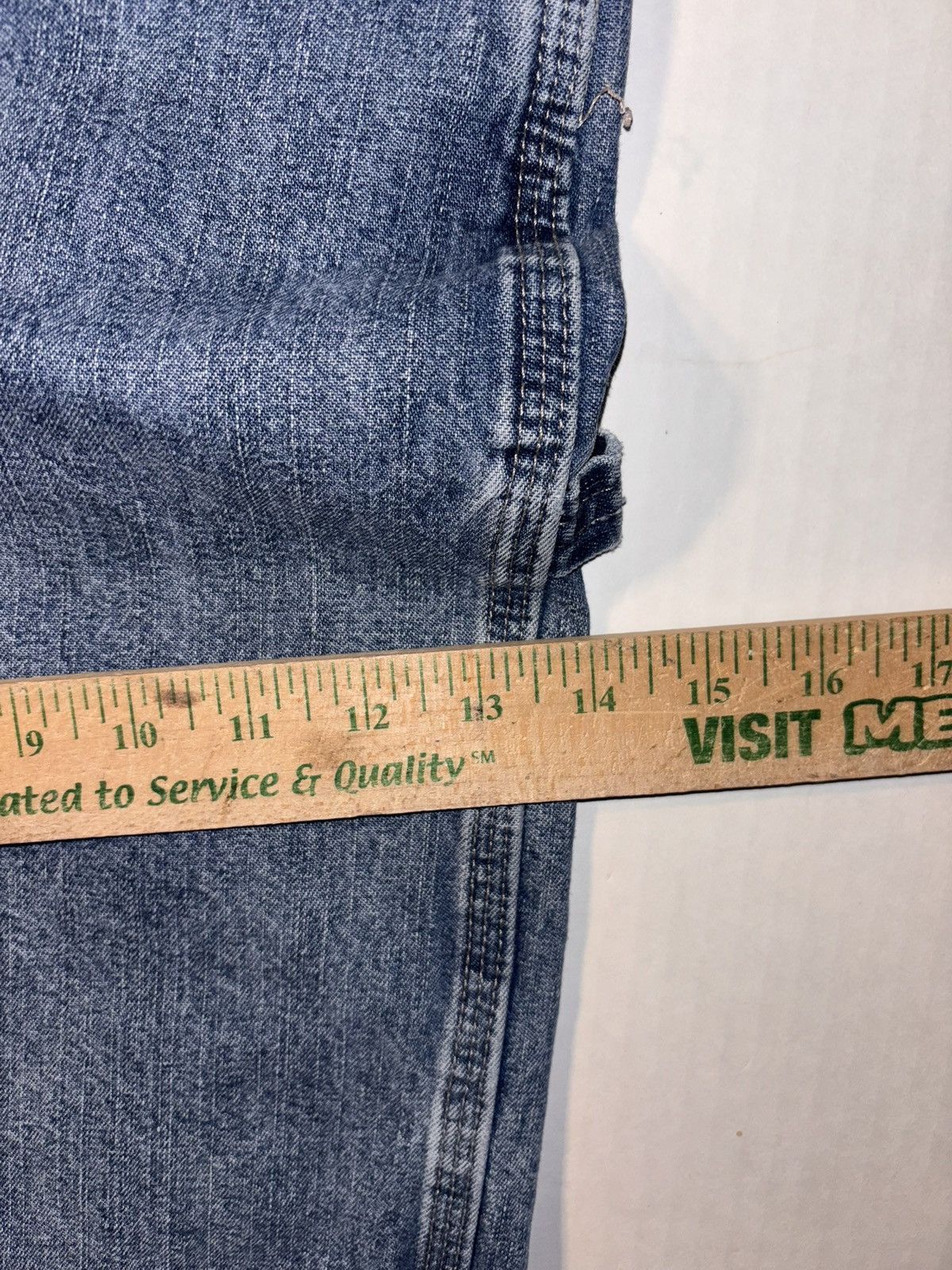 Wrangler Vtg Wrangler Carpenter Denim Shorts Y2K Jorts Workwear 38 Size US 38 / EU 54 - 8 Thumbnail