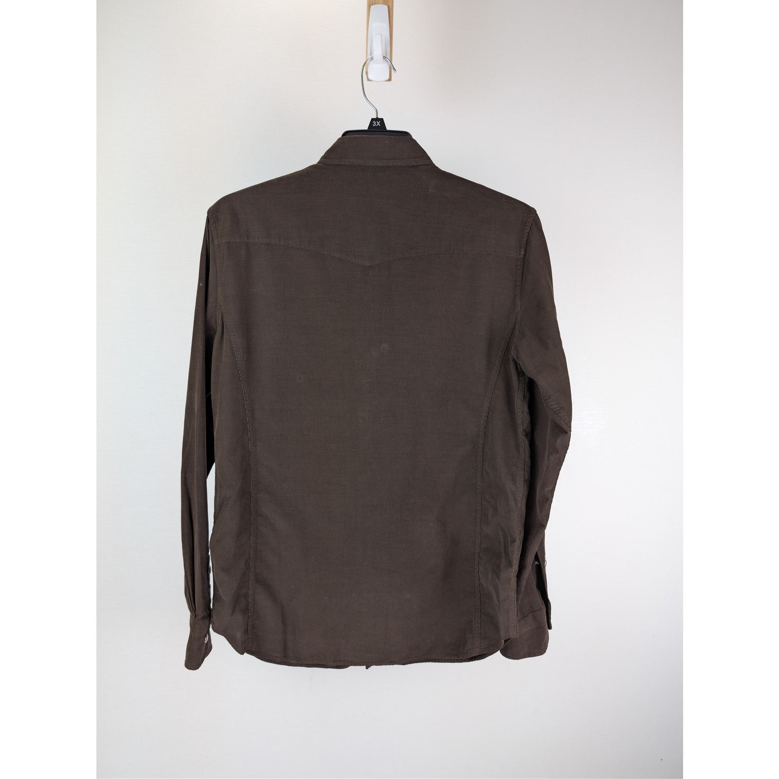 Tom Ford o1rshd1 CC20 Button up Shirt in Dark Brown Size US S / EU 44-46 / 1 - 9 Thumbnail