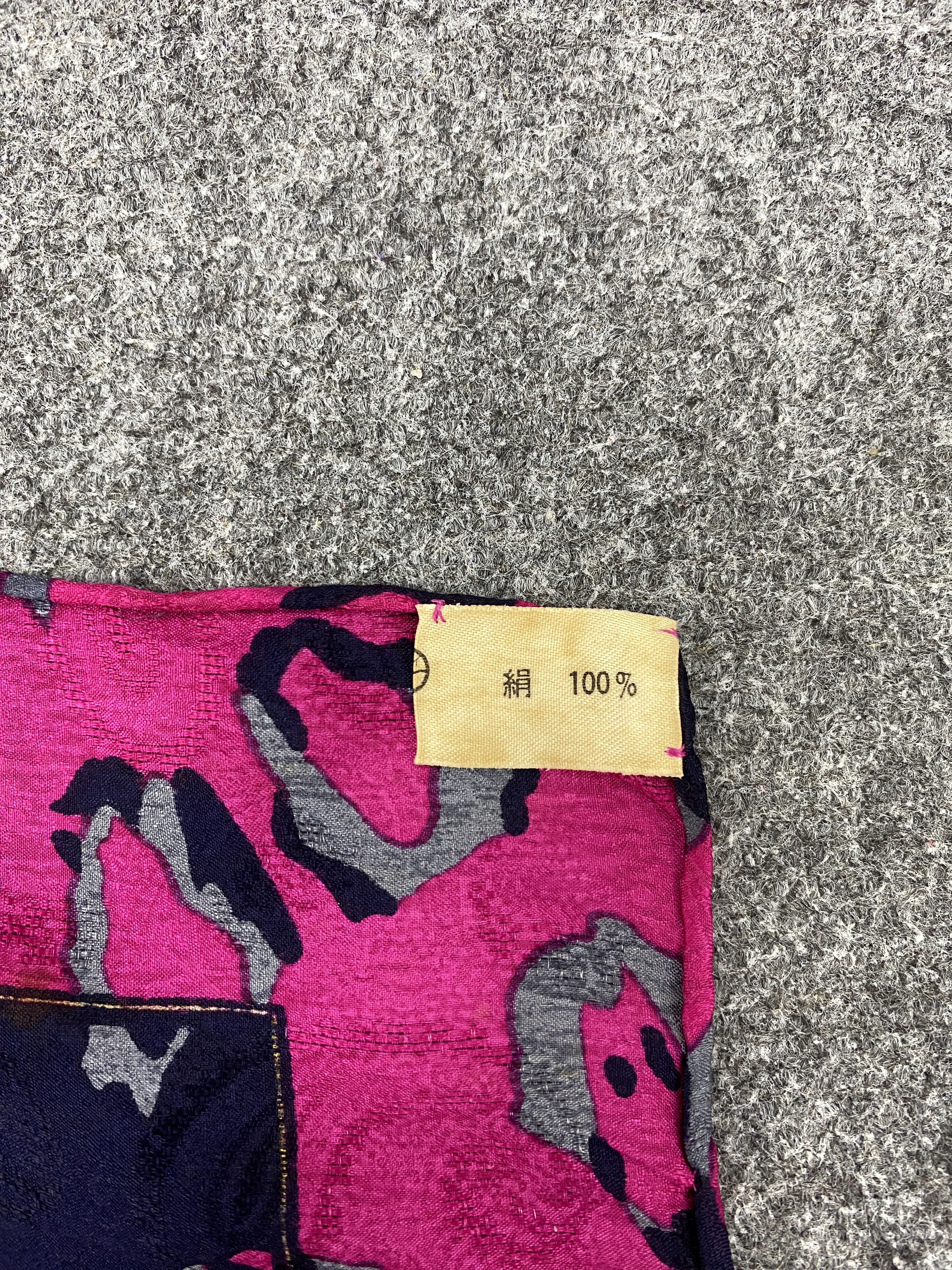 Mulberry × Vintage Vintage Mulberry New York Foulards / Silk Scarf SN0011 Size ONE SIZE - 6 Thumbnail