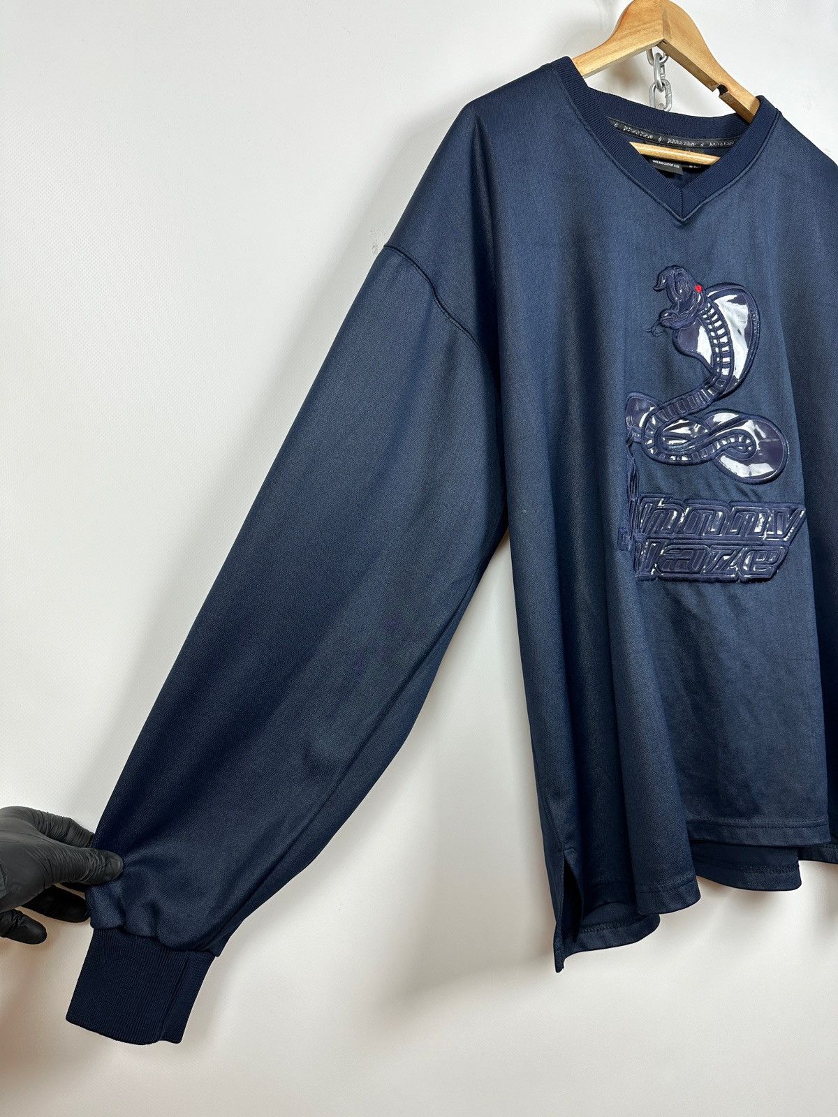 Vintage Vintage Johnny Blaze King Cobra Snake Sweatshirt Jersey Size US L / EU 52-54 / 3 - 11 Thumbnail