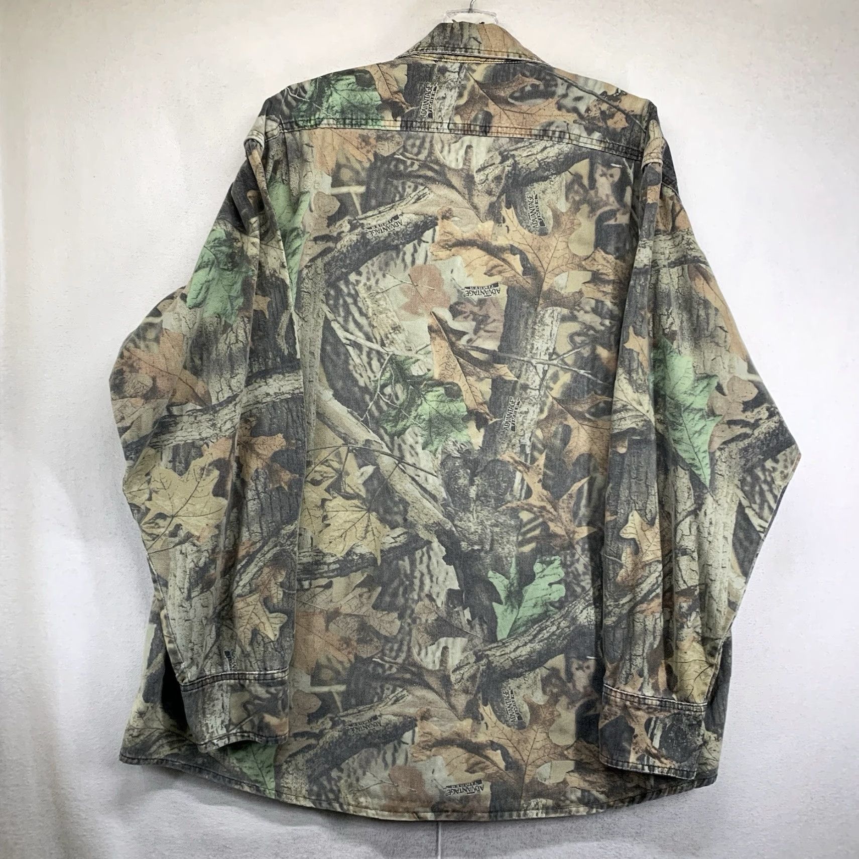 Vintage VINTAGE Ranger Camo Shirt Men's 2XL Camouflage Cotton Long Sleeve Outdoor 90s Workwear Size US XXL / EU 58 / 5 - 2 Thumbnail