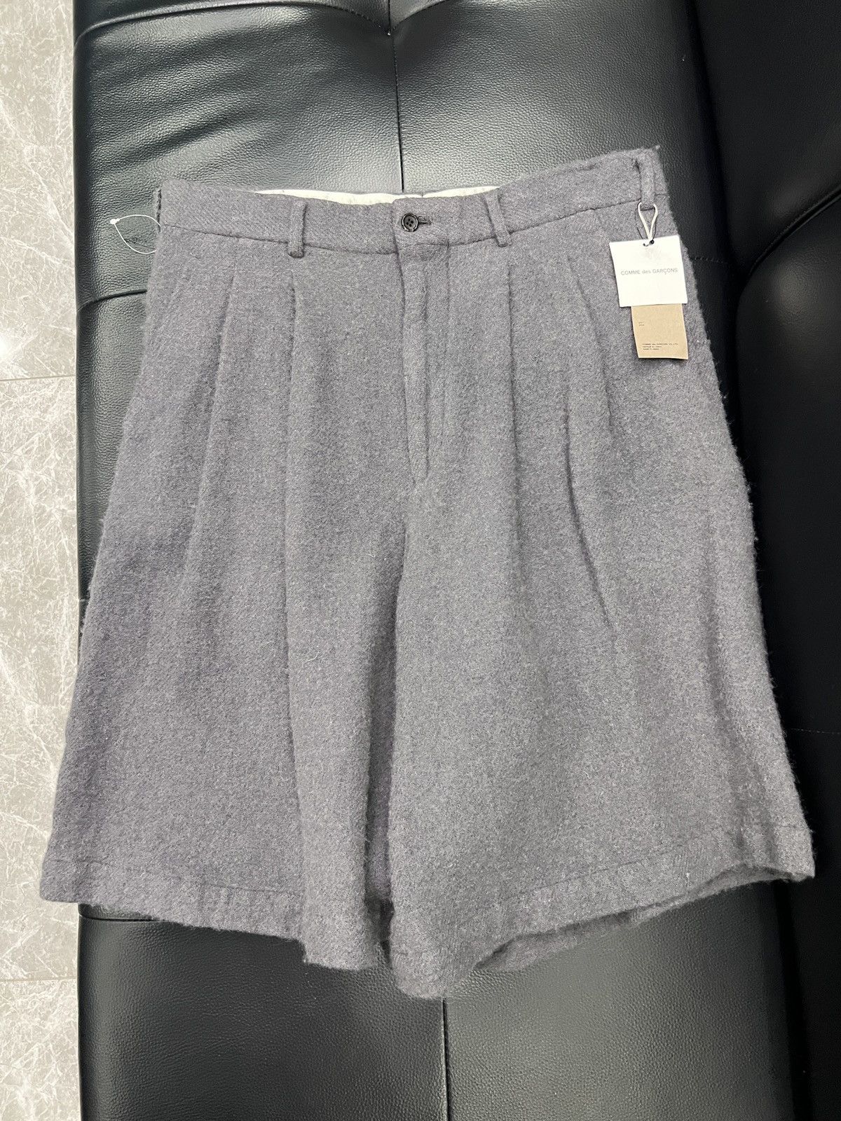 Comme des Garcons Homme Plus Comme des Garçons Homme Plus FW22 Runway Felted Pleated Wool Size US 34 / EU 50 - 1 Thumbnail