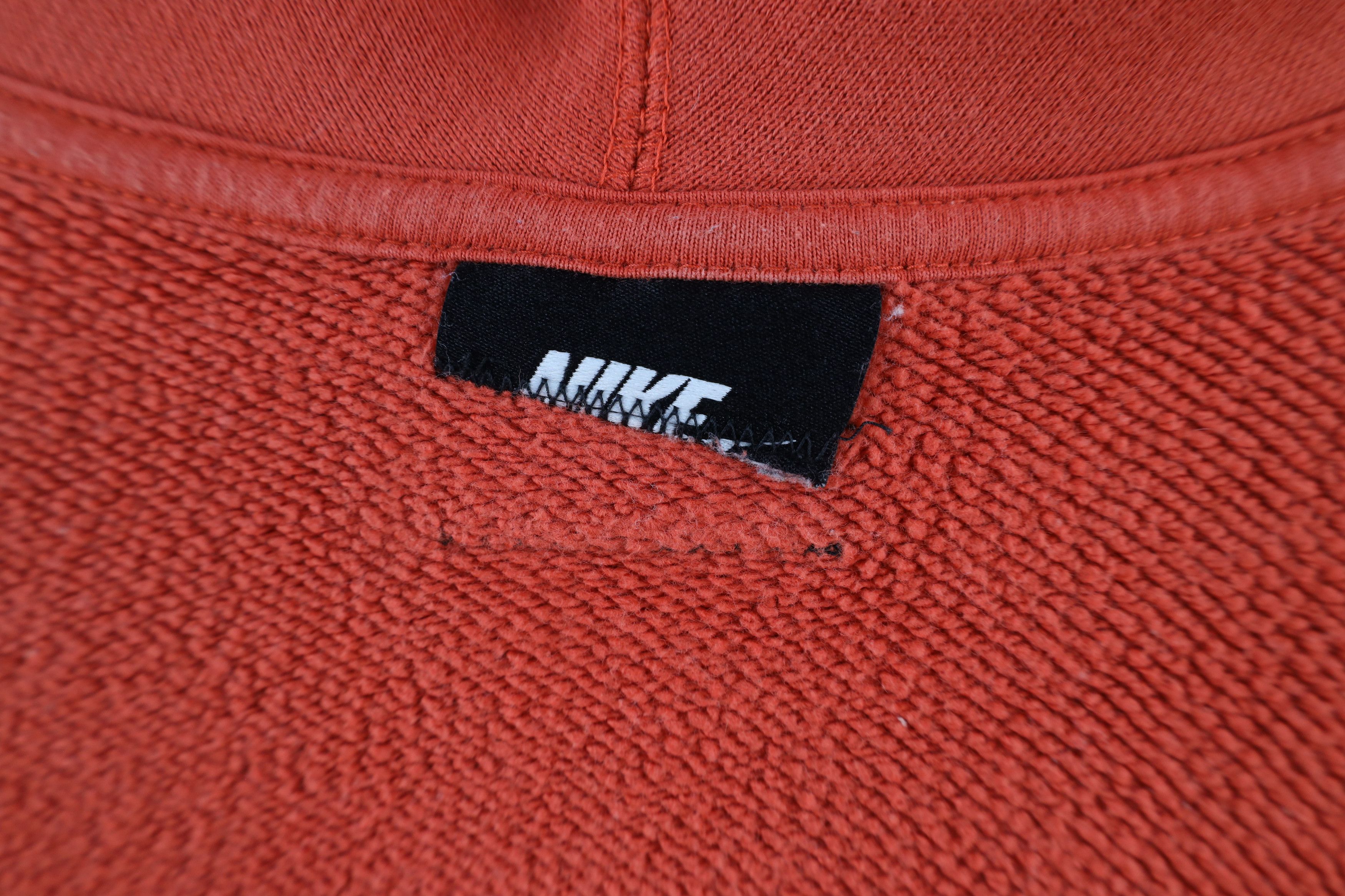Nike × Vintage Nike Sportswear Future Logo Big Swoosh Hoodie Sweatshirt Size US L / EU 52-54 / 3 - 9 Thumbnail