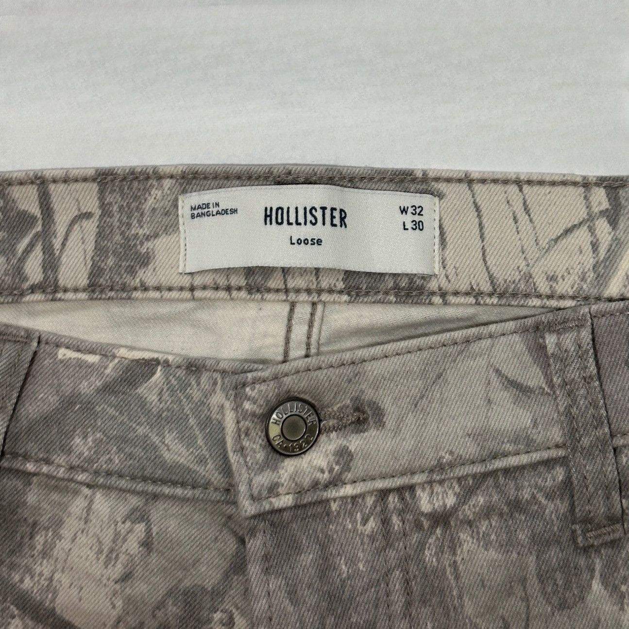 Hollister Hollister Carpenter Pant Mens 32x30 Camouflage Loose Stretch Size US 32 / EU 48 - 3 Thumbnail