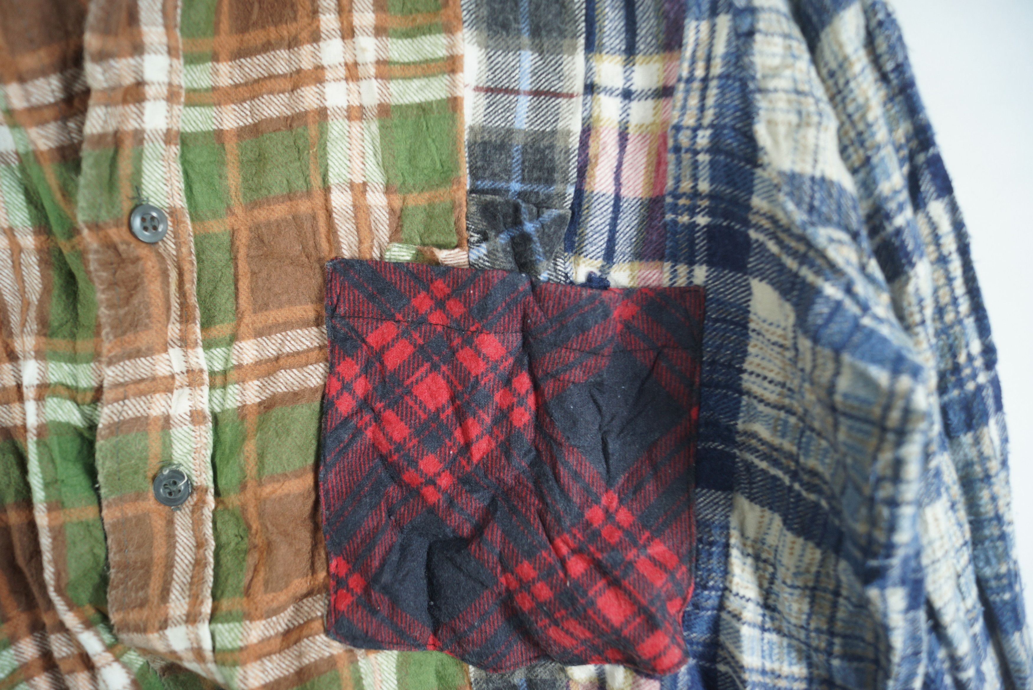 Needles Rare!! Rebuild by Needles Nepenthes Wide 7 Cut Flannel Size US S / EU 44-46 / 1 - 4 Thumbnail