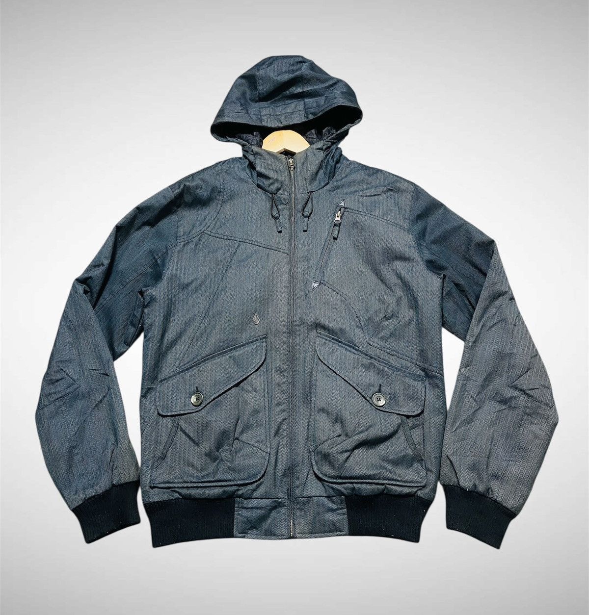 Volcom Volcom S1 Scout Type Garment Zipper Hoodie Jacket Size US L / EU 52-54 / 3 - 3 Thumbnail