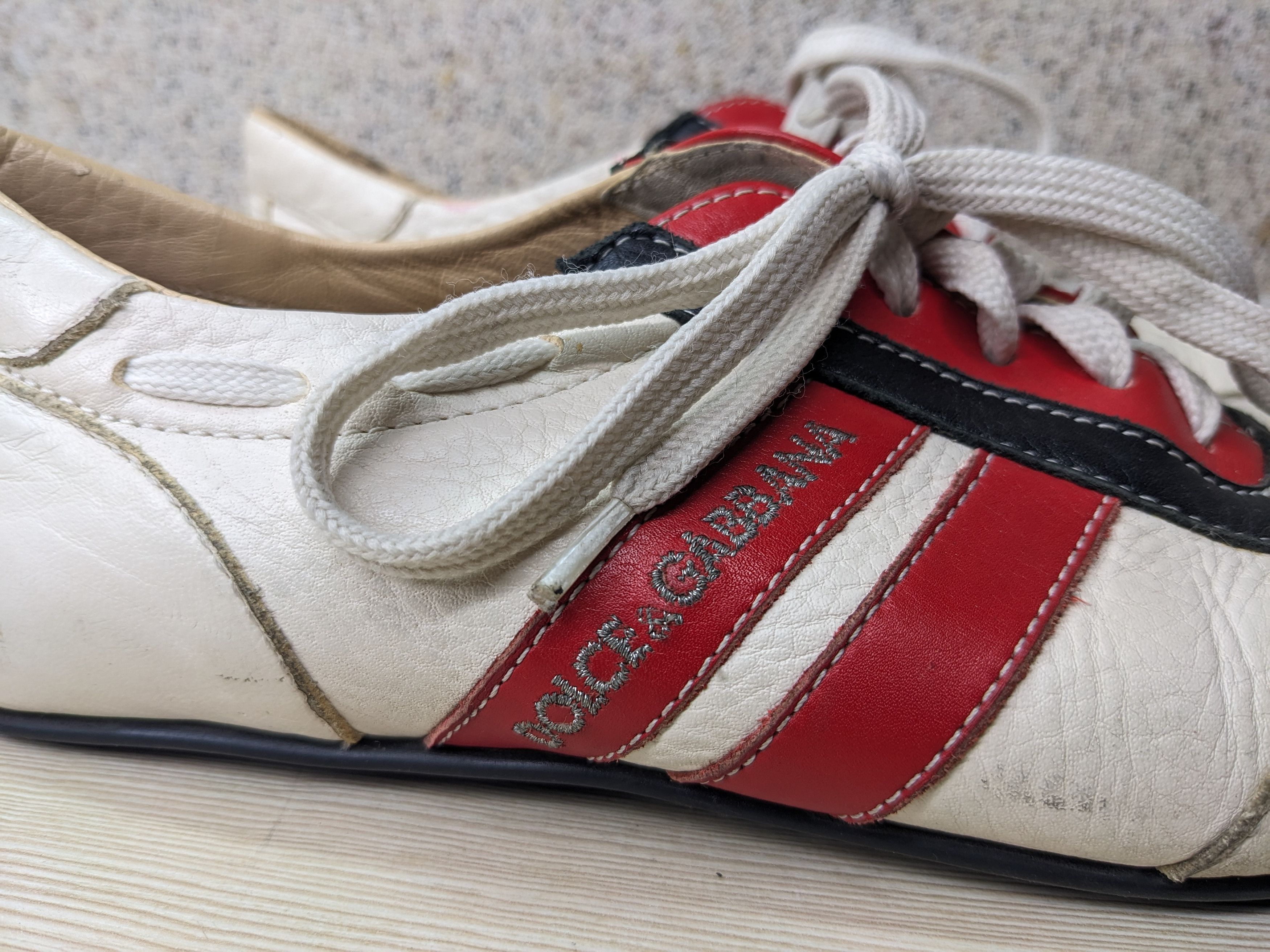 Dolce & Gabbana Vintage y2k Dolce & Gabbana Low Top Sneakers (38,5) Size US 8.5 / IT 38.5 - 3 Thumbnail