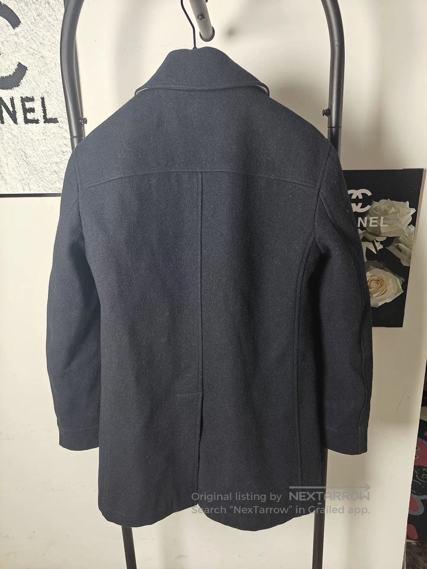 Burberry Authentic Burberry Wool Coat. Size US M / EU 48-50 / 2 - 2 Thumbnail