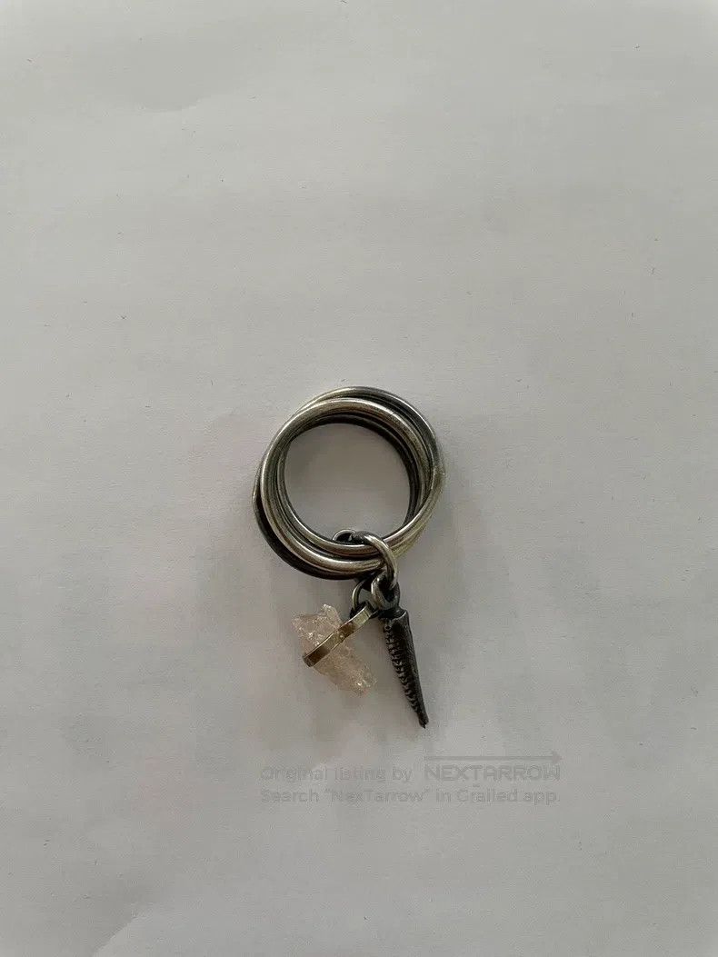 Ann Demeulemeester Ann Demeulemeester Size L Men's Multi-Ring Pendant Decorat Size ONE SIZE - 2 Thumbnail
