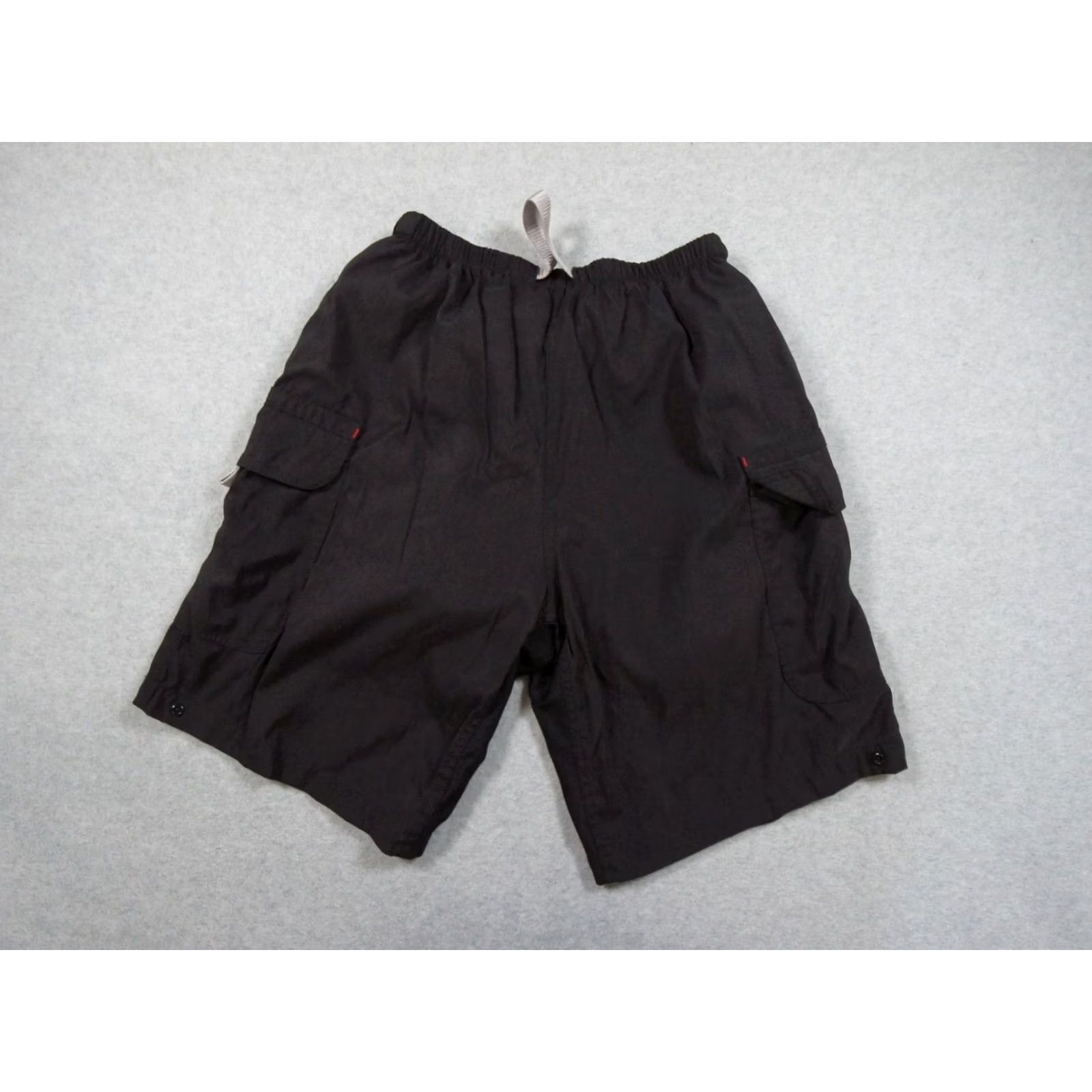 Vintage VINTAGE Zoic Shorts Mens Large Black Cargo Pockets Cycling Padded Lined Belted Size US 33 - 4 Thumbnail