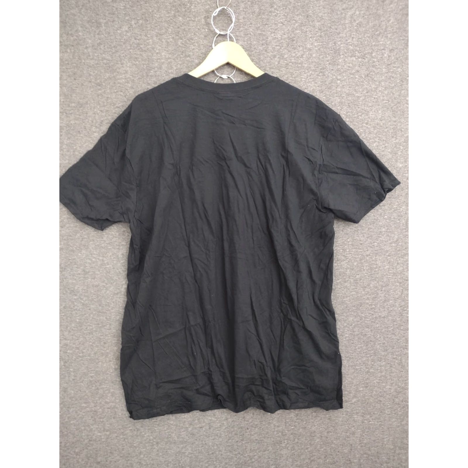 Gildan Gildan T-Shirt Unisex Adults XL Black Logo Ring Spun Short Sleeve Tee Shirts Size US XL / EU 56 / 4 - 2 Thumbnail