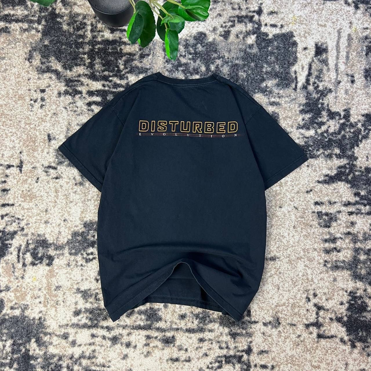 Band Tees Distrurbed Vintage Y2K Big Logo Rock Band T-Shirt 1TS69 Size US XL / EU 56 / 4 - 2 Thumbnail