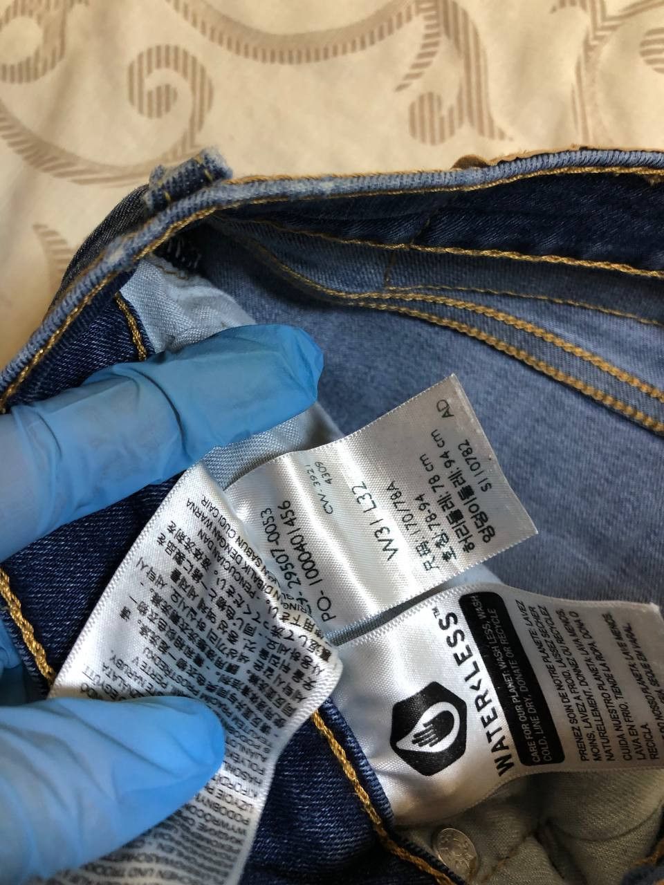 Levi's Levis Jeans 502 Slim Straight Leg Wash jeans Size US 31 - 3 Thumbnail