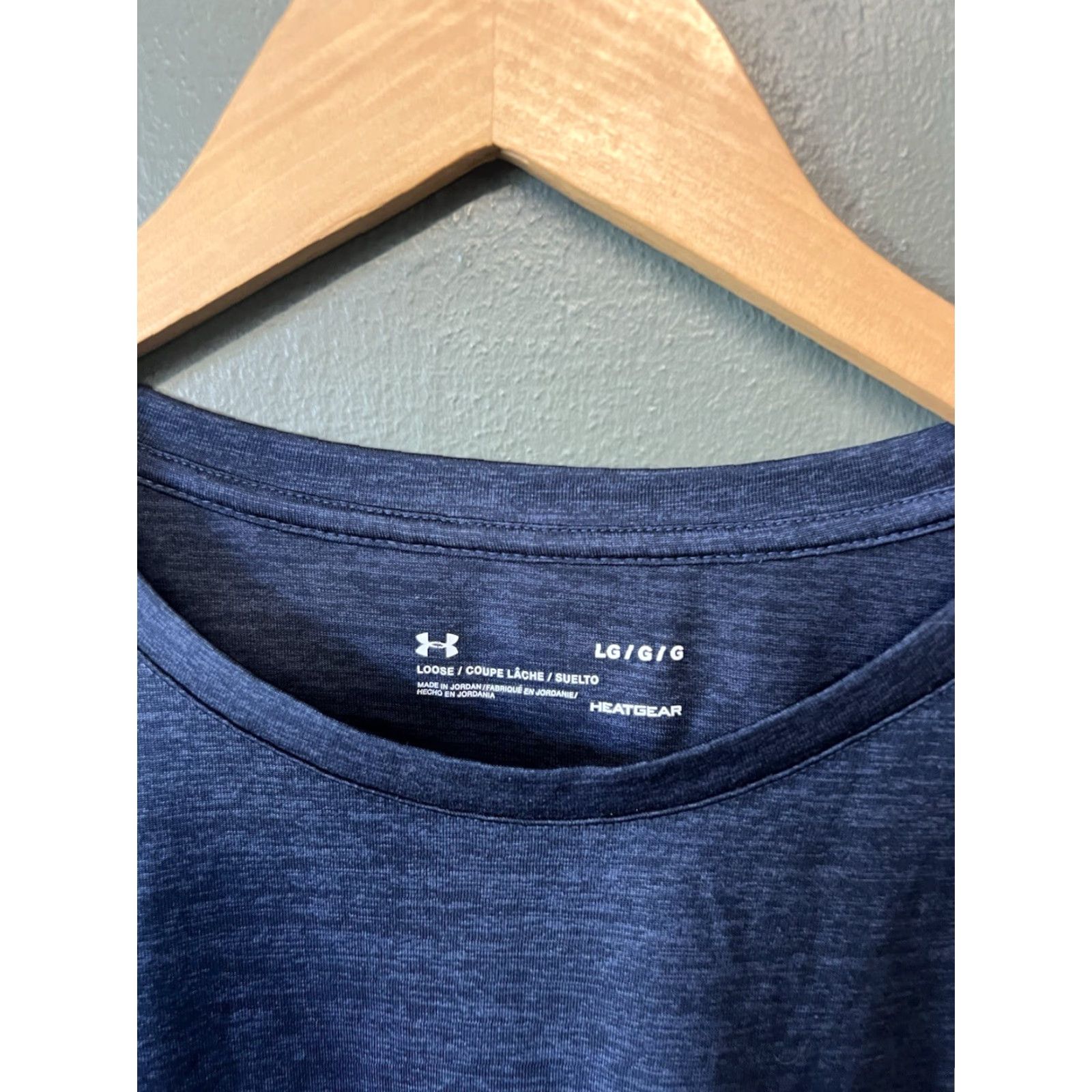Under Armour Under Armour Mens Blue Long Sleeve Baselayer Athletic Shirt L Size Large Pullover T-Shirt Activewear Mens Blue Long Sleeve Baselayer Shirt Size US L / EU 52-54 / 3 - 3 Thumbnail