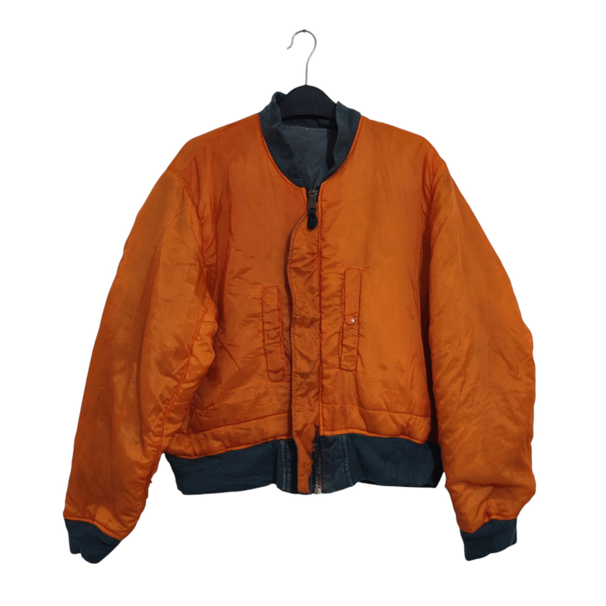 Alpha Industries × Vintage Reversibel MA1 Military Bomber Jacket Size US M / EU 48-50 / 2 - 3 Thumbnail