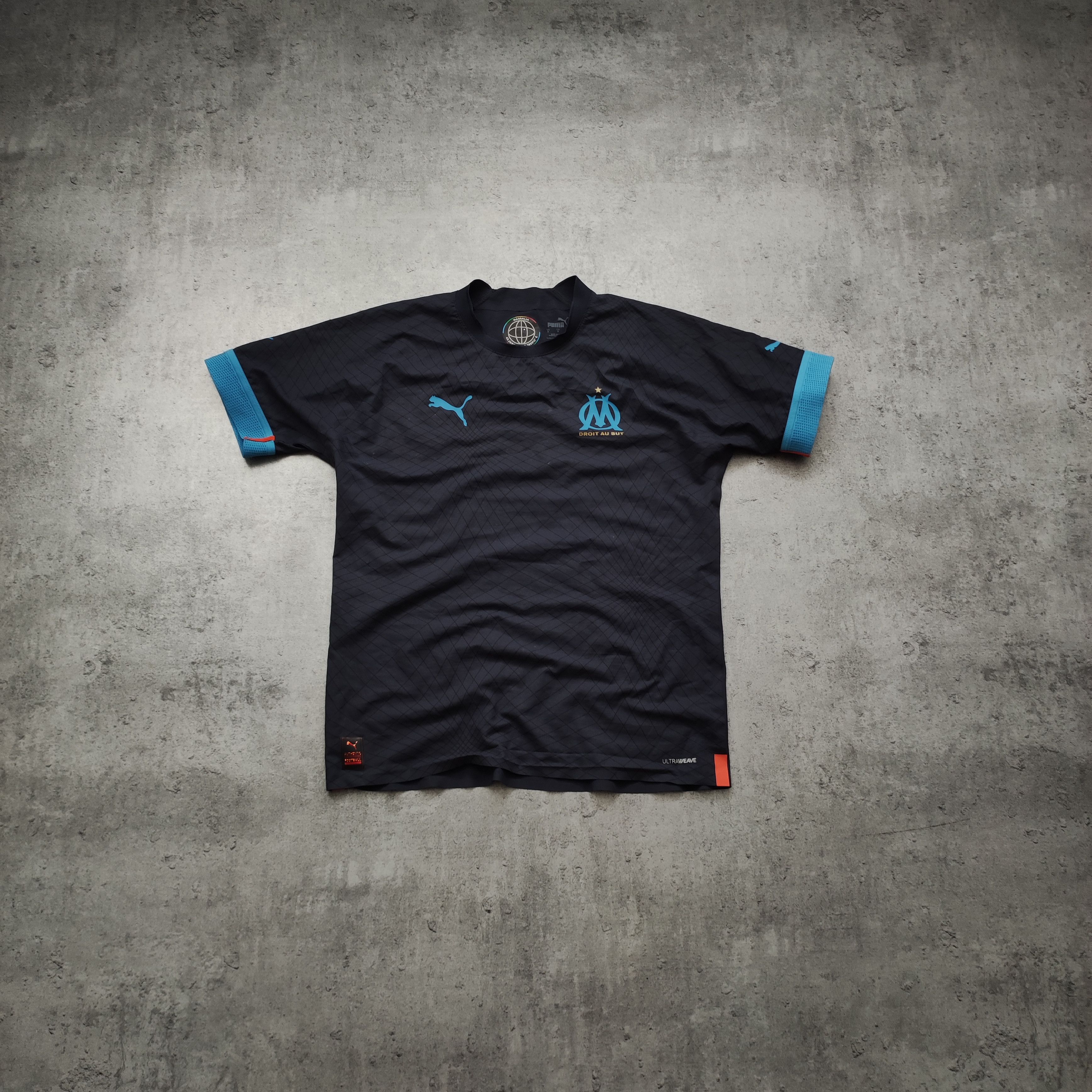 Puma RARE Olimpique Marsylie 2022/23 AUTHENTIC Away Jersey Size US S / EU 44-46 / 1 - 1 Thumbnail