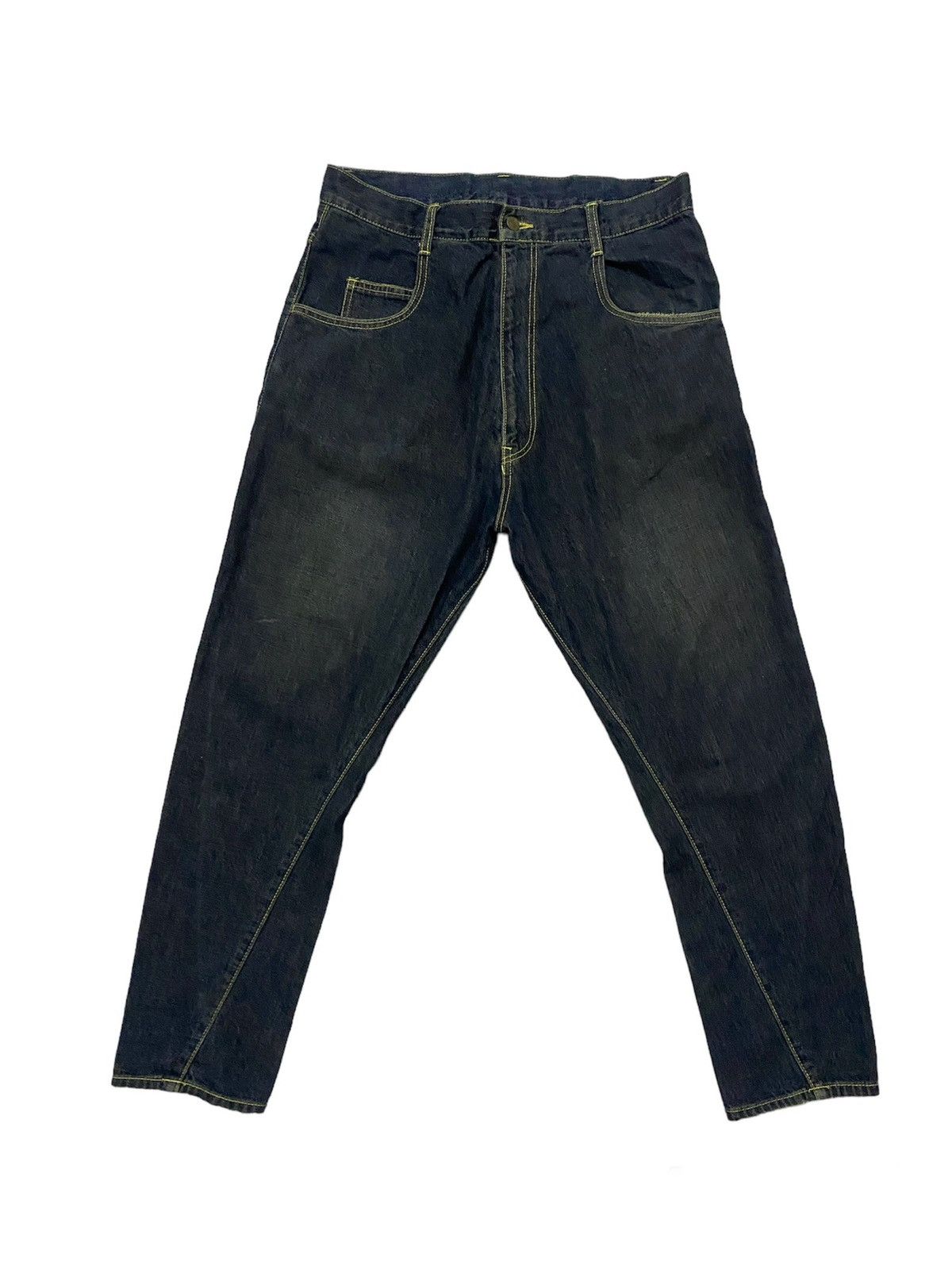 image of Frapbois By Issey Miyake Sarrouel Pants Long Rise in Black, Men's (Size 33)
