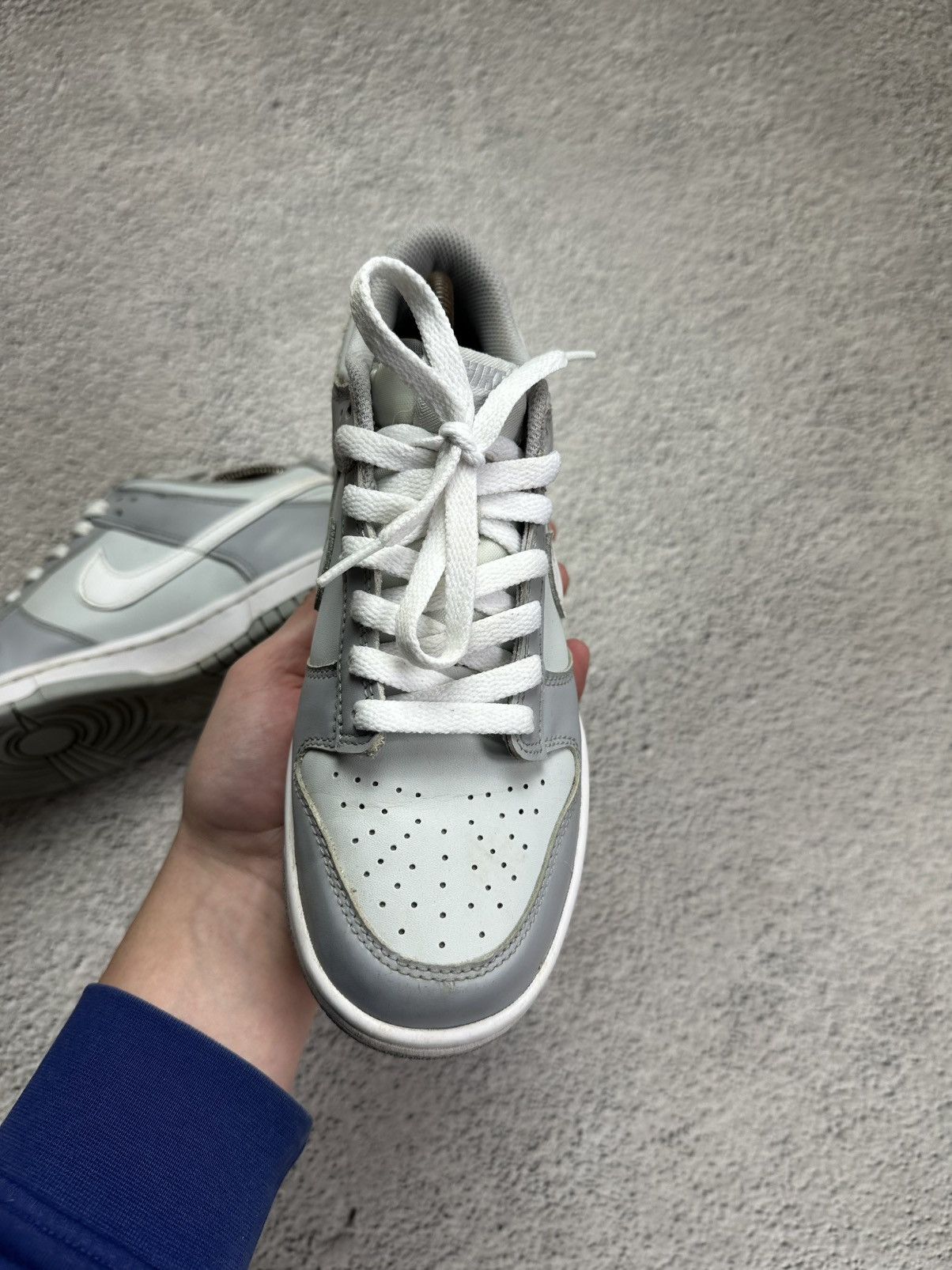 Nike Nike Dunk Low Two-Toned Grey Woman’s Size US 8 / IT 38 - 6 Thumbnail