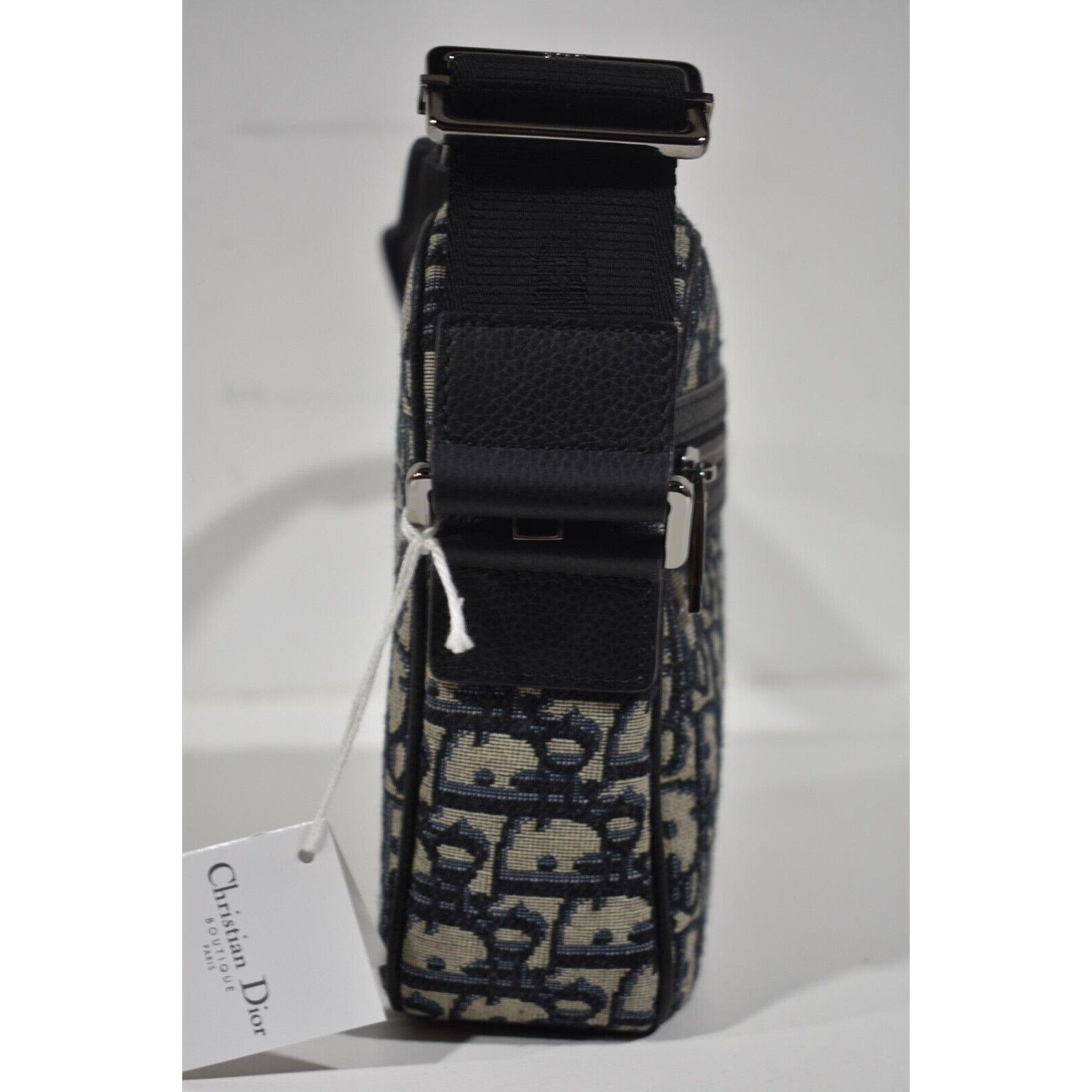 Dior Dior Oblique Vertical Messenger Pouch Shoulder Crossbody Bag Size ONE SIZE - 8 Thumbnail