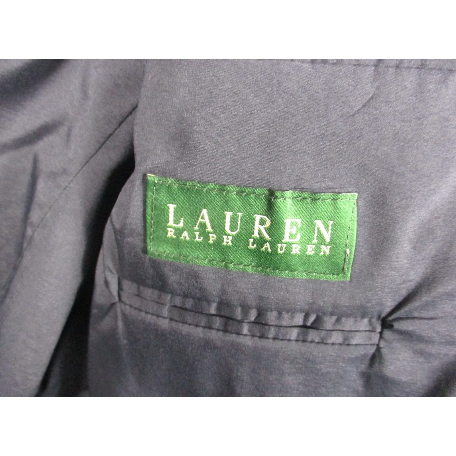 Ralph Lauren Lauren Ralph Lauren Suit Jacket Mens 42R Gray Pinstripe Wool Two Button Canada Size 42R - 4 Thumbnail