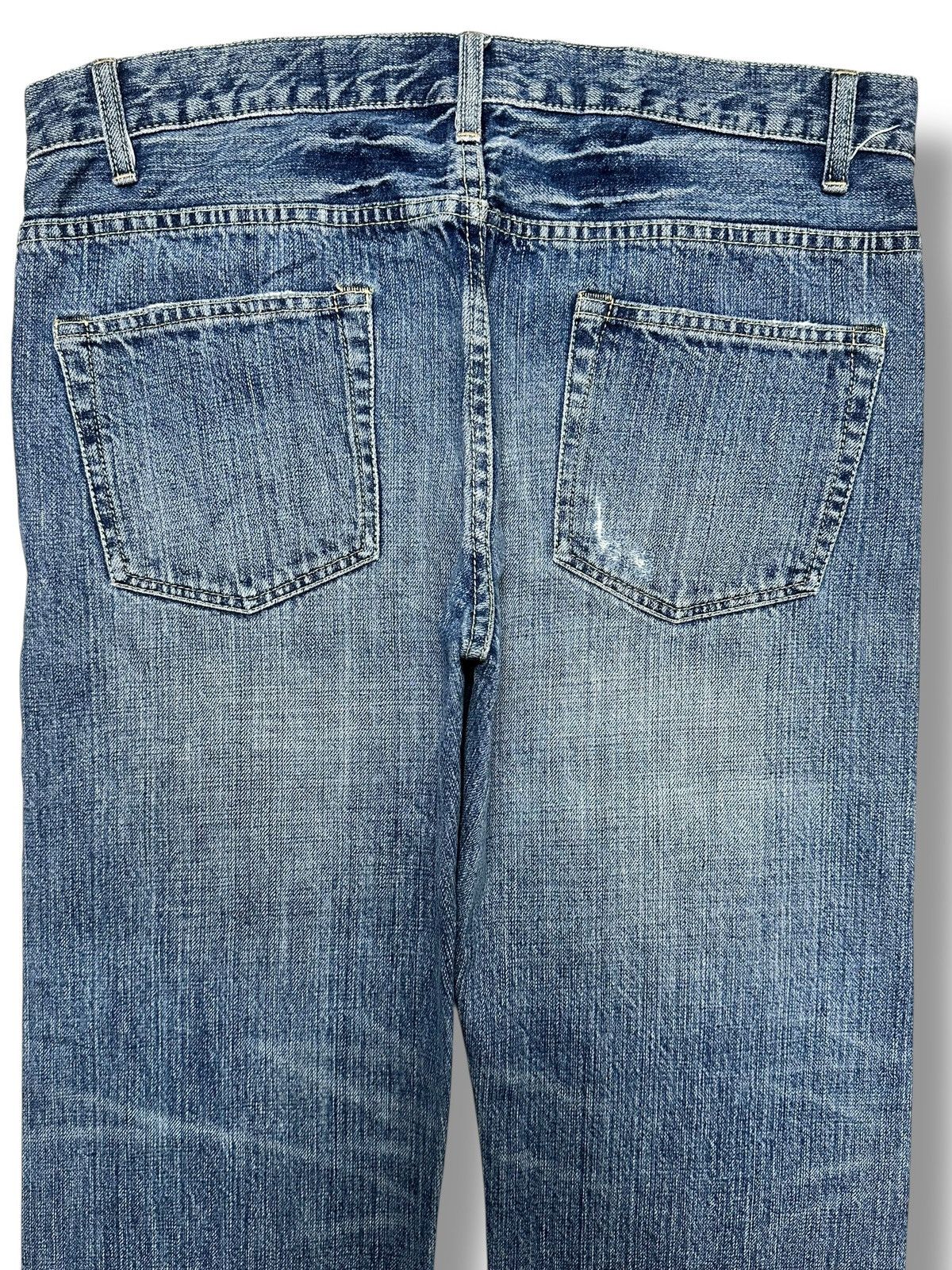 Japanese Brand Vintage K-Collection Japanese Selvedge Jeans With Bluewash Size US 34 / EU 50 - 4 Thumbnail