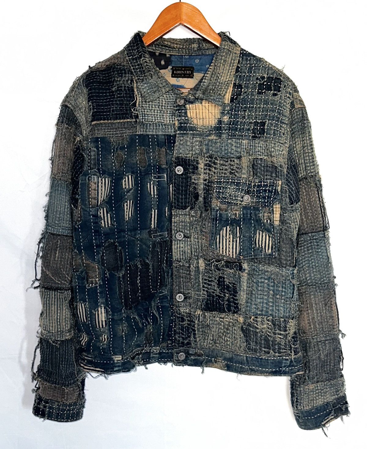 Kapital × Kapital Kountry Kapital Boro Denim Jacket (1st