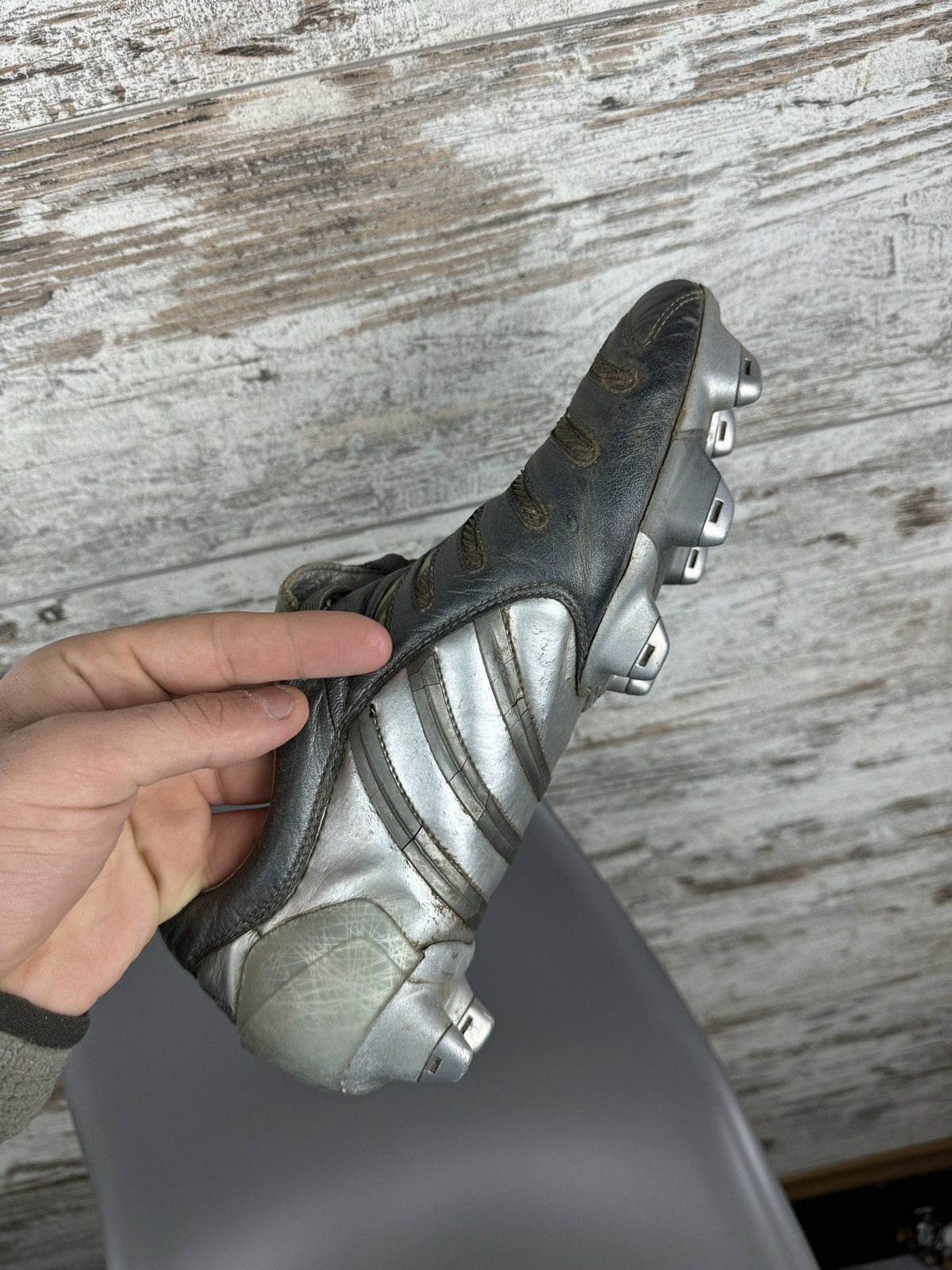 Adidas Mens Vintage Adidas Predator soccer boots sneakers rare Size US 9 / EU 42 - 19 Thumbnail
