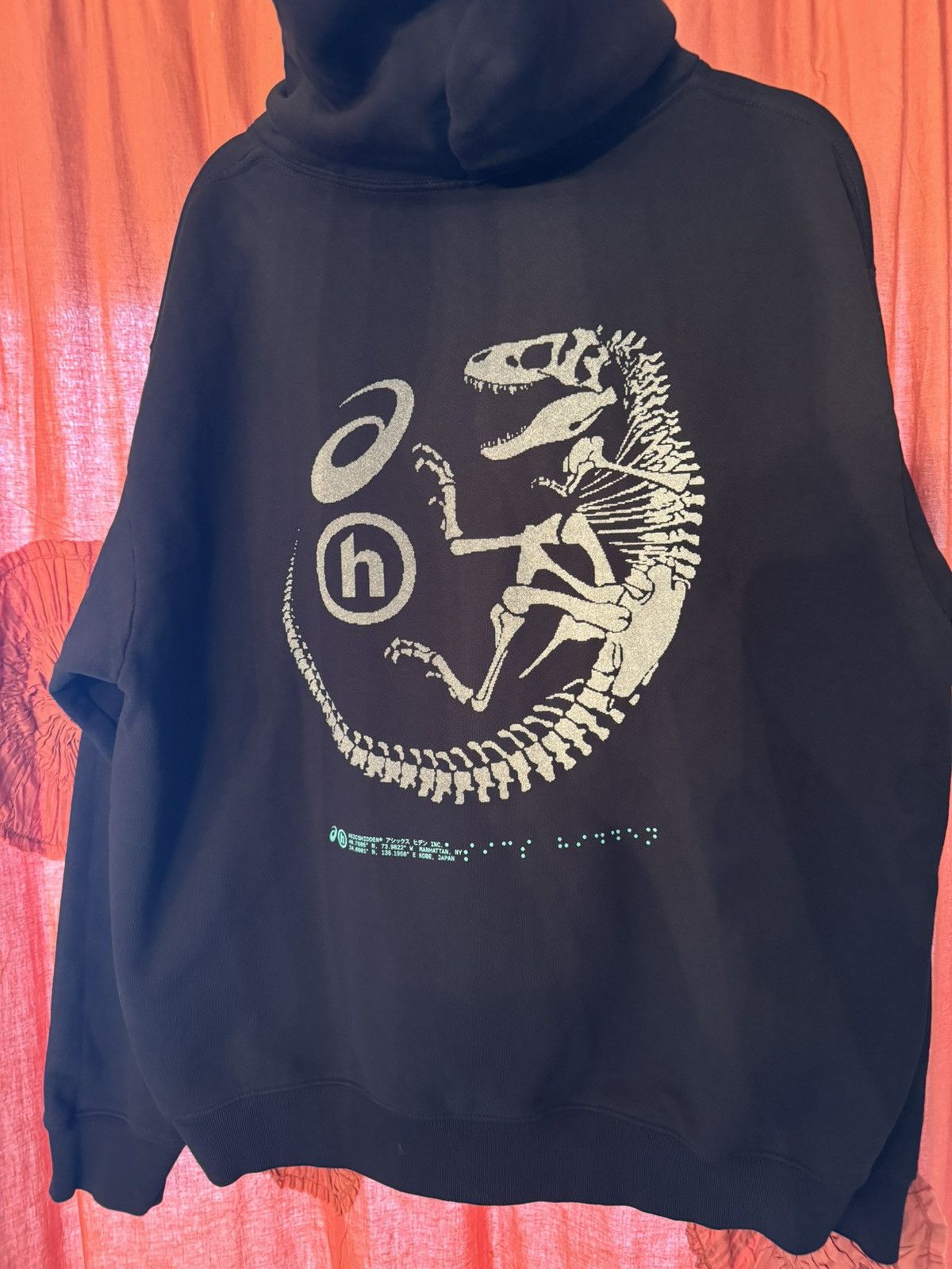 Asics × HIDDEN Hidden PPF x Asics Fossilized 3M hoodie size L Size US L / EU 52-54 / 3 - 3 Thumbnail