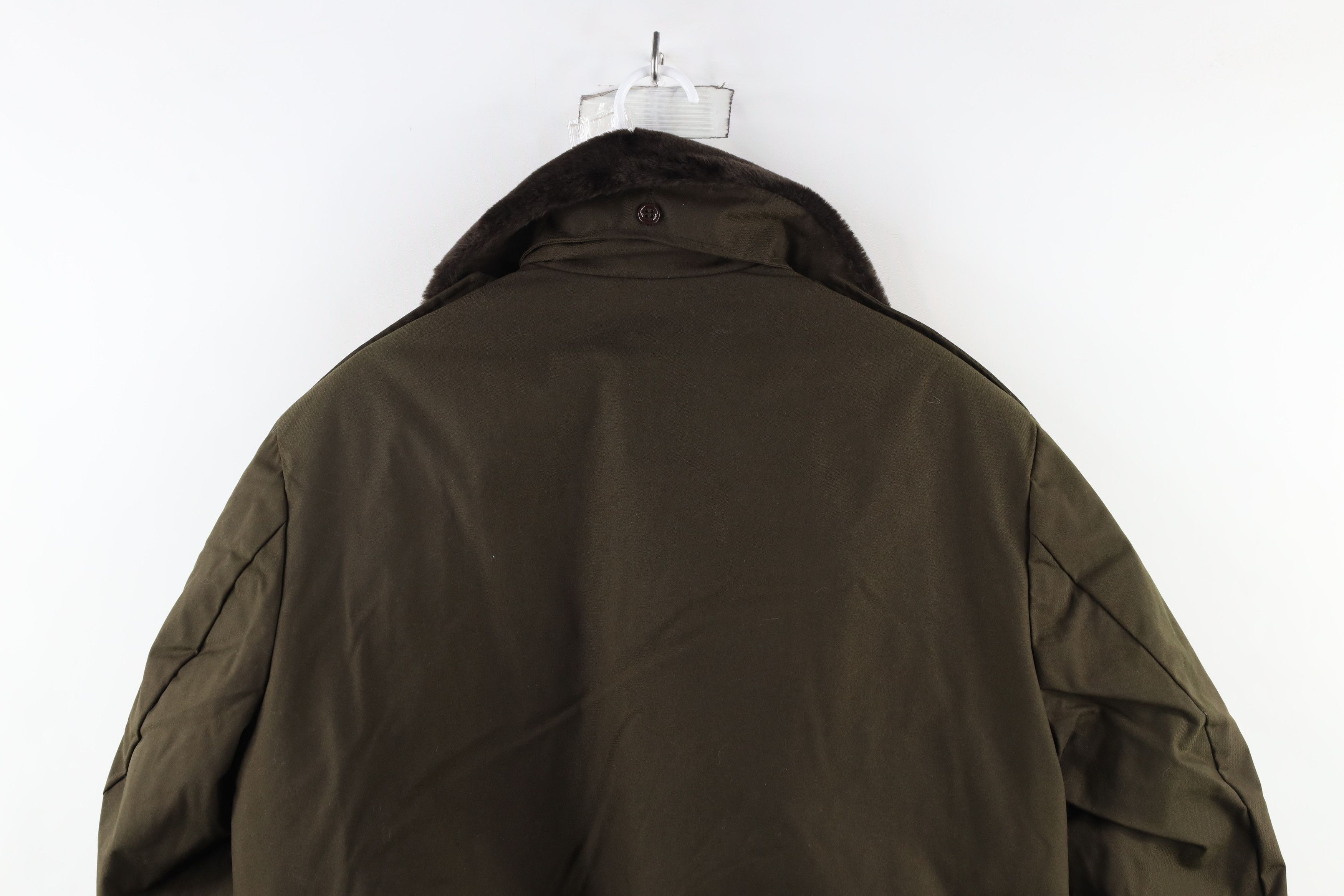 Vintage Vintage 80s 90s Streetwear Police Bomber Jacket Green USA Size US L / EU 52-54 / 3 - 17 Thumbnail