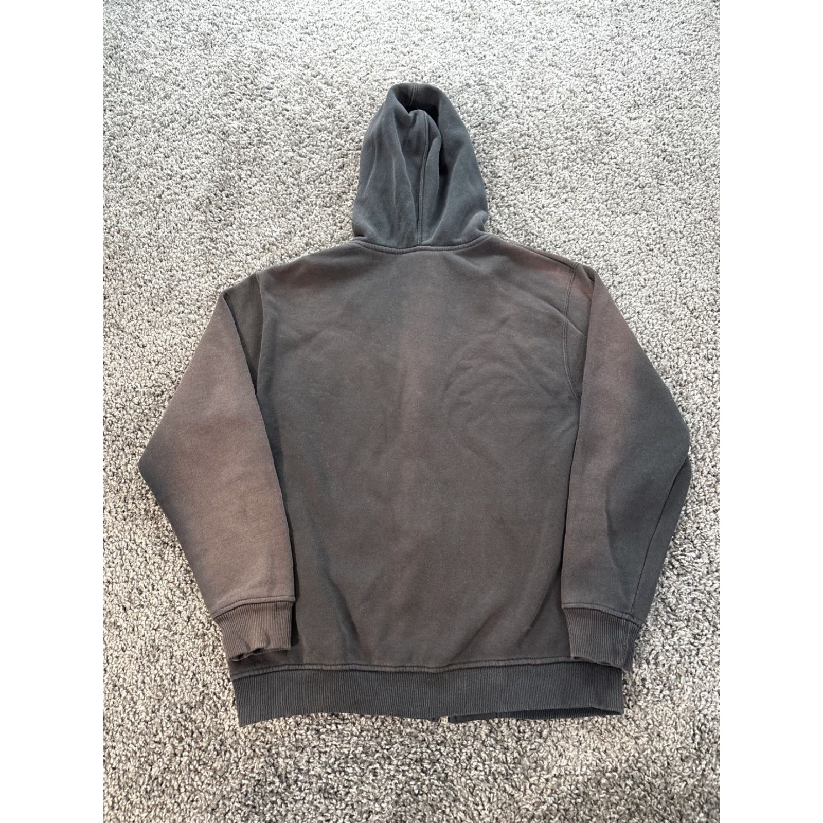 Southpole VINTAGE Southpole Hoodie Mens L Black Full Zip Thermal Fleece Sun Faded Distressed Hip Hop Size US L / EU 52-54 / 3 - 7 Thumbnail