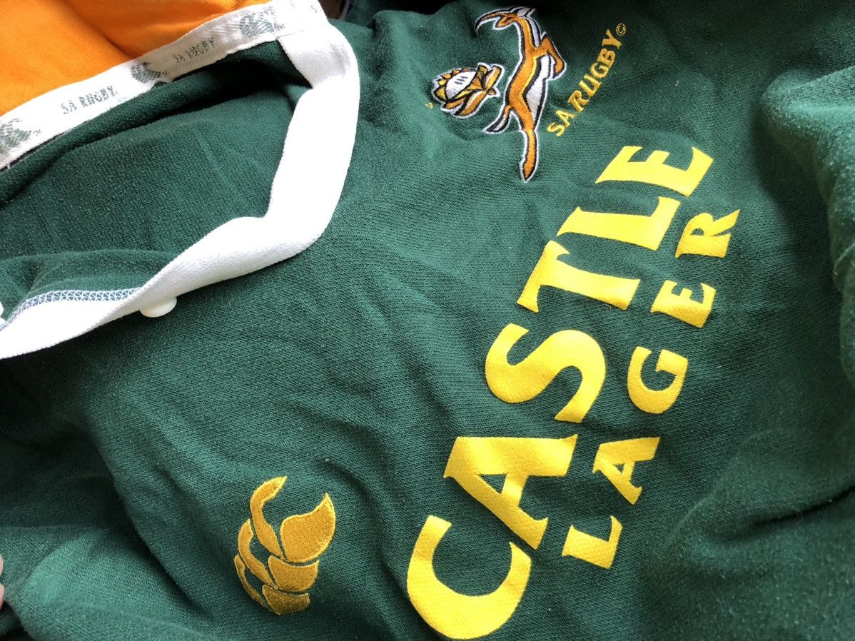 Canterbury of New Zealand × Vintage Vintage South Africa Rugby Castle Lager Canterbury Size US L / EU 52-54 / 3 - 3 Thumbnail