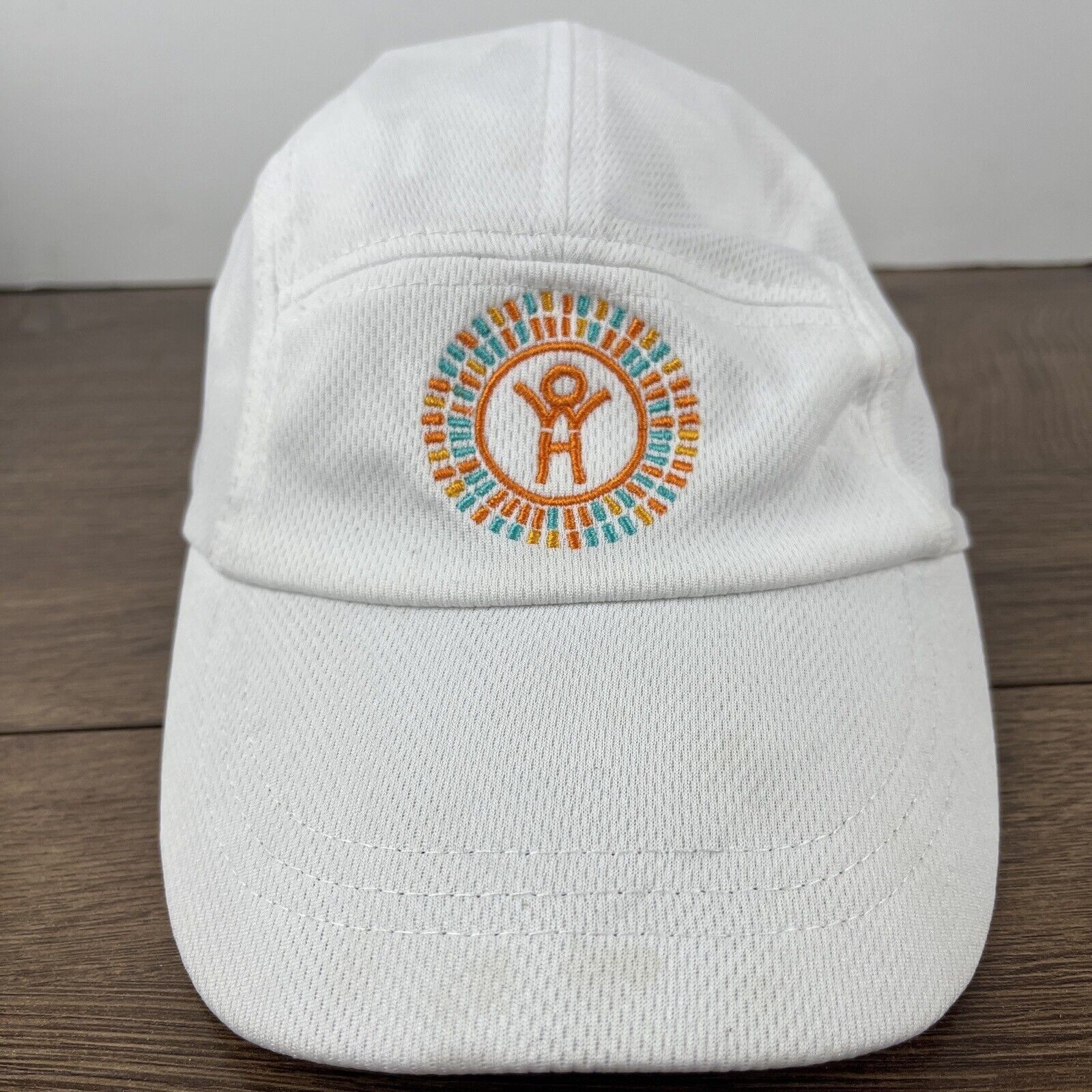 Other Healthy West Orange Hat White Hat Adjustable Adult Size Hat Size ONE SIZE - 5 Thumbnail