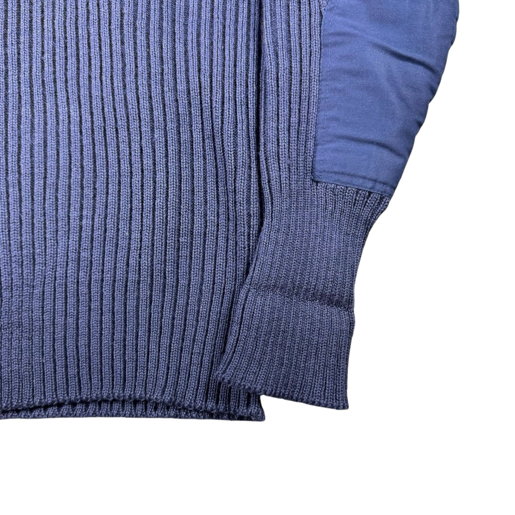 Vintage VINTAGE Brigade Quartermasters Sweater Mens L Pullover Wool Navy Blue 1983 Woolly Pulley Size US L / EU 52-54 / 3 - 3 Thumbnail