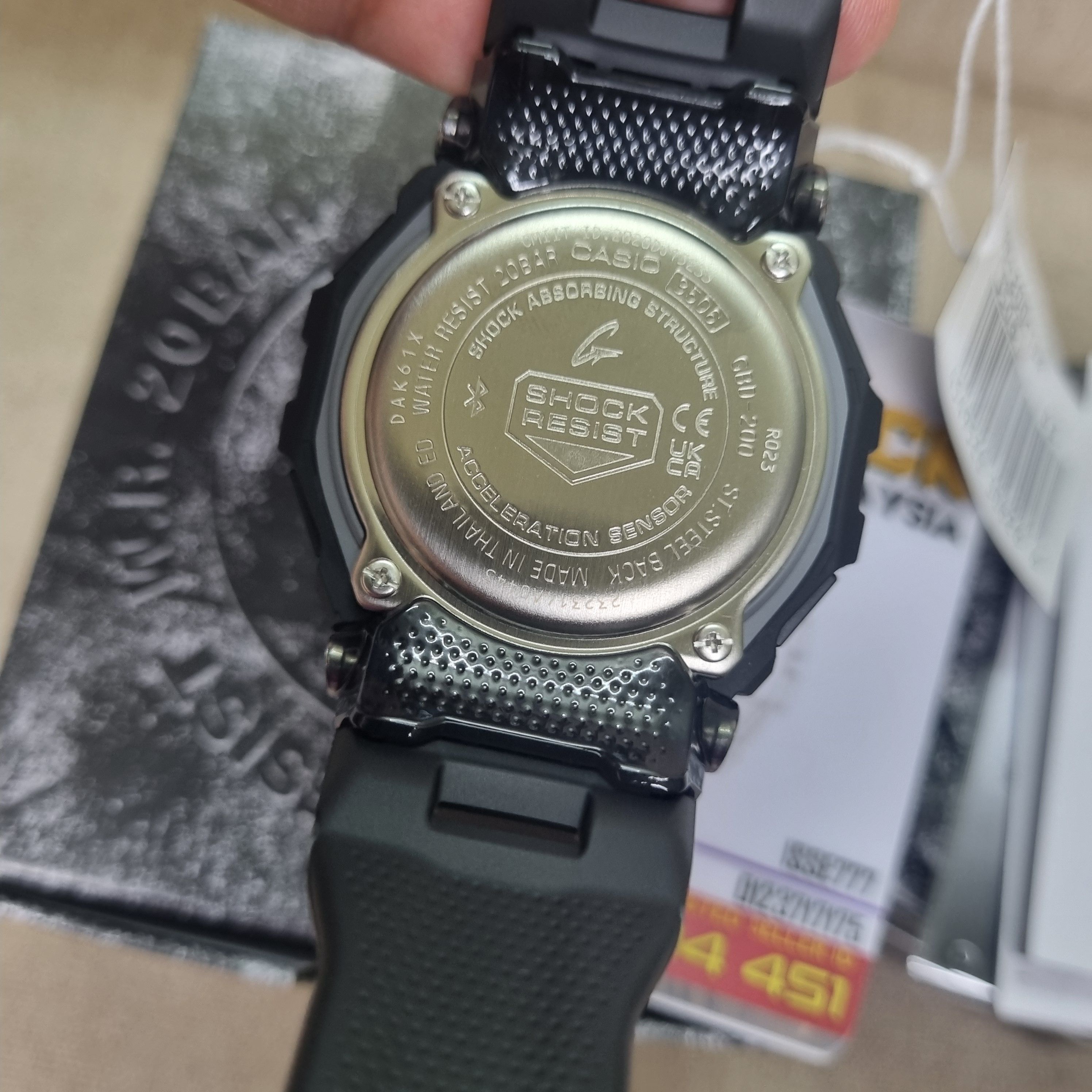 Casio Casio G Shock GBD-200-1DR Size ONE SIZE - 4 Thumbnail