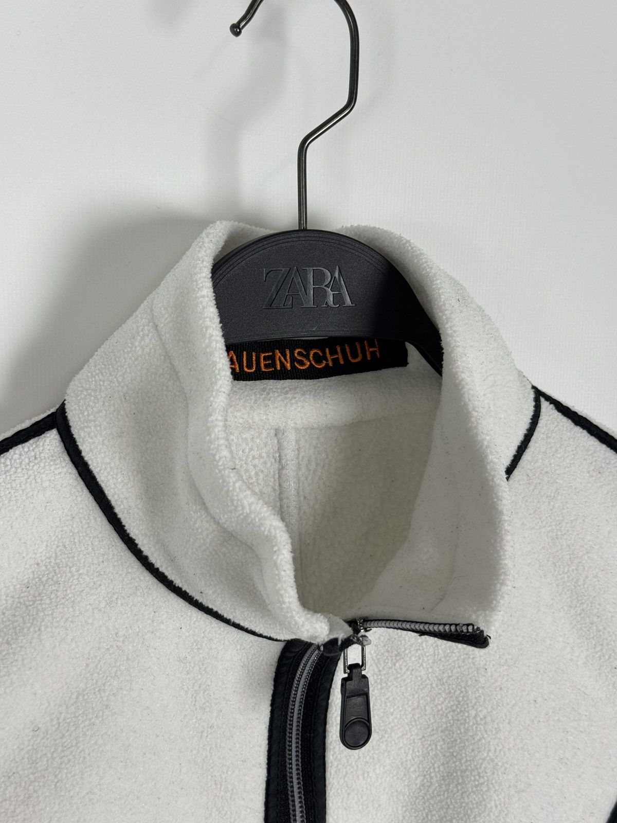 Frauenschuh Frauenschuh White Full Zip Fleece Pullover Size M / US 6-8 / IT 42-44 - 5 Thumbnail
