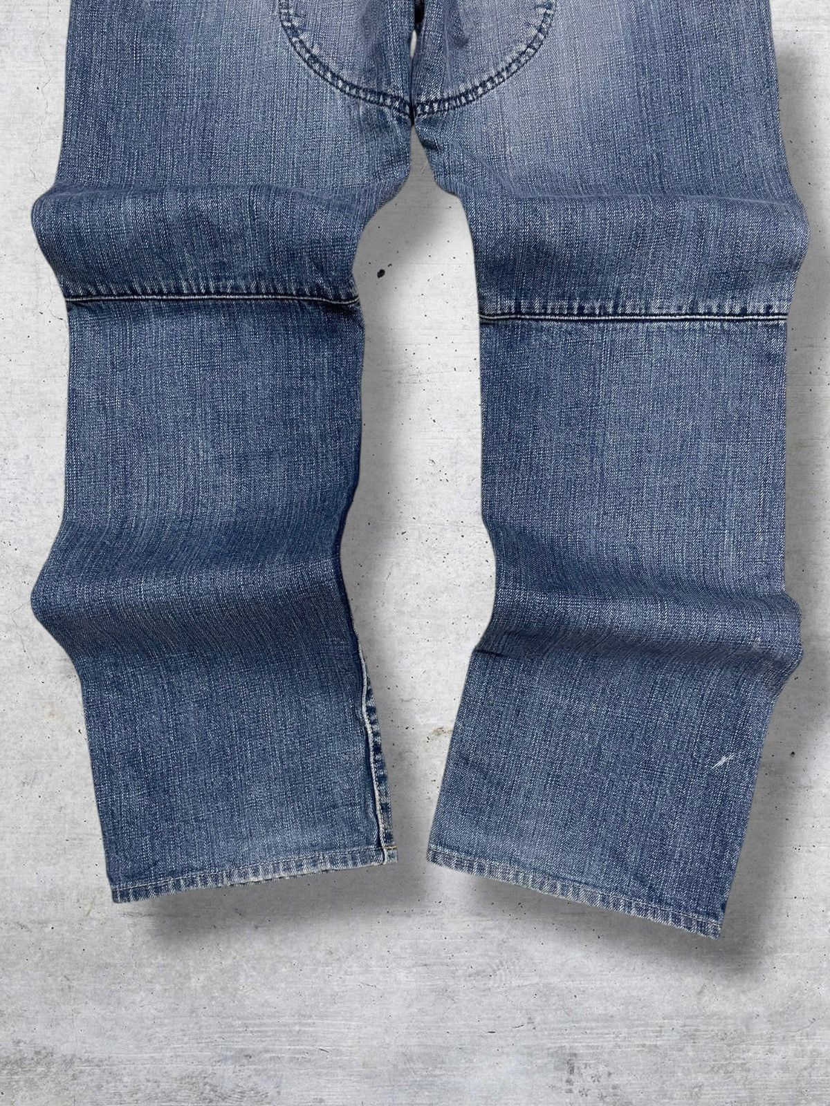 Japanese Brand VINTAGE STUDIO ECRU 90S JAPAN DESIGNER RARE DISTRESSED DENIM Size US 32 / EU 48 - 11 Thumbnail