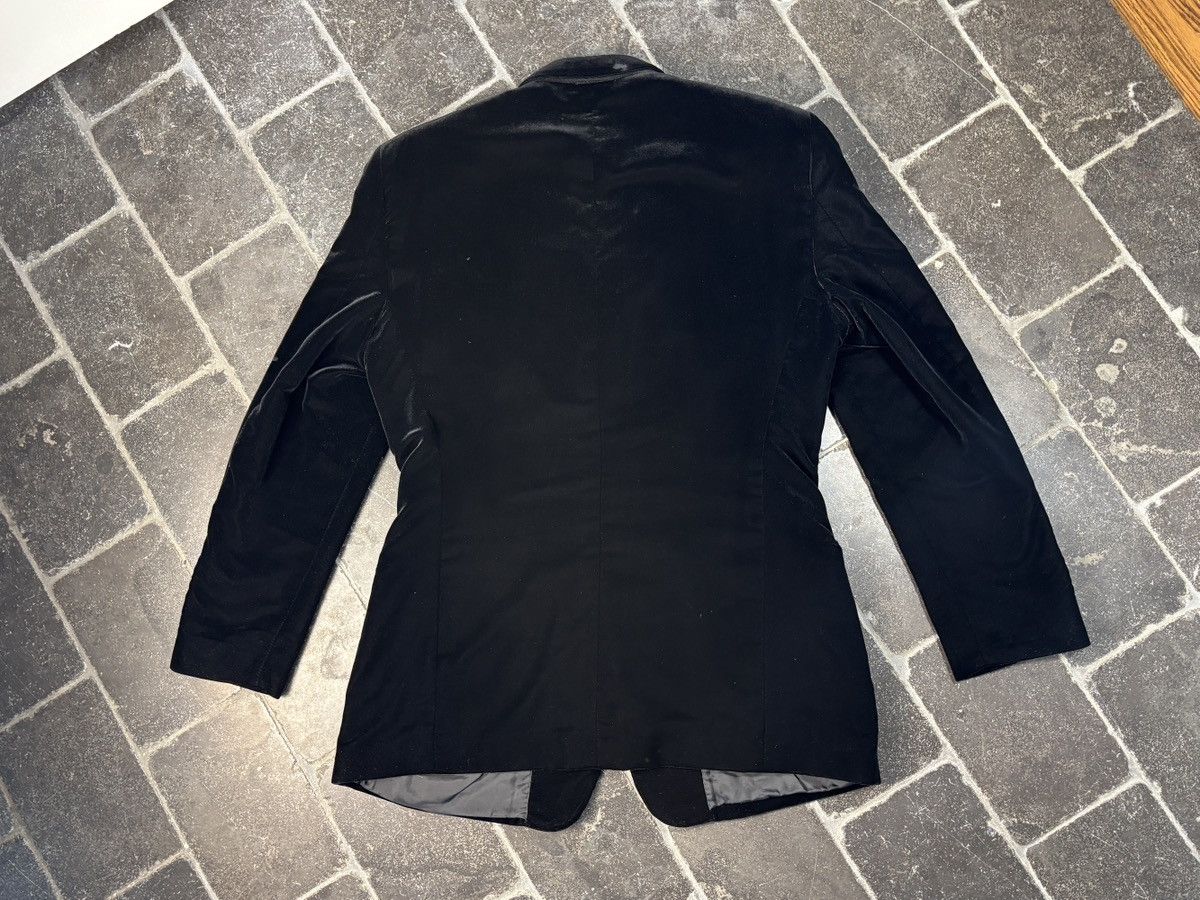 Emporio Armani F/W 2000 Emporio Armani Blazer Velvet Tuxedo Jacket Vintage Size 52R - 16 Thumbnail