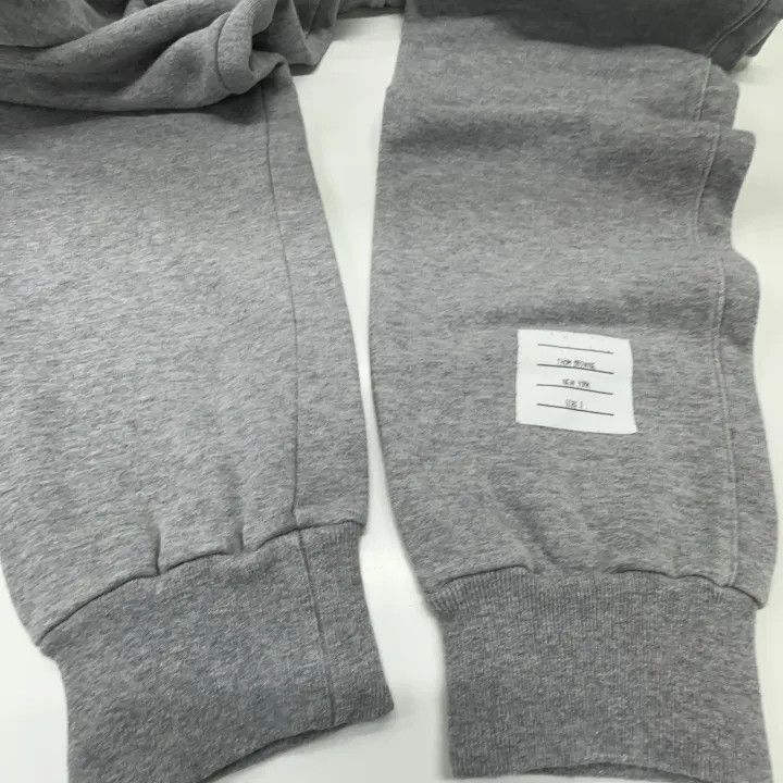 Thom Browne Thom Browne Classic Gray Sport Trousers -2507 Size US 26 / EU 42 - 4 Thumbnail