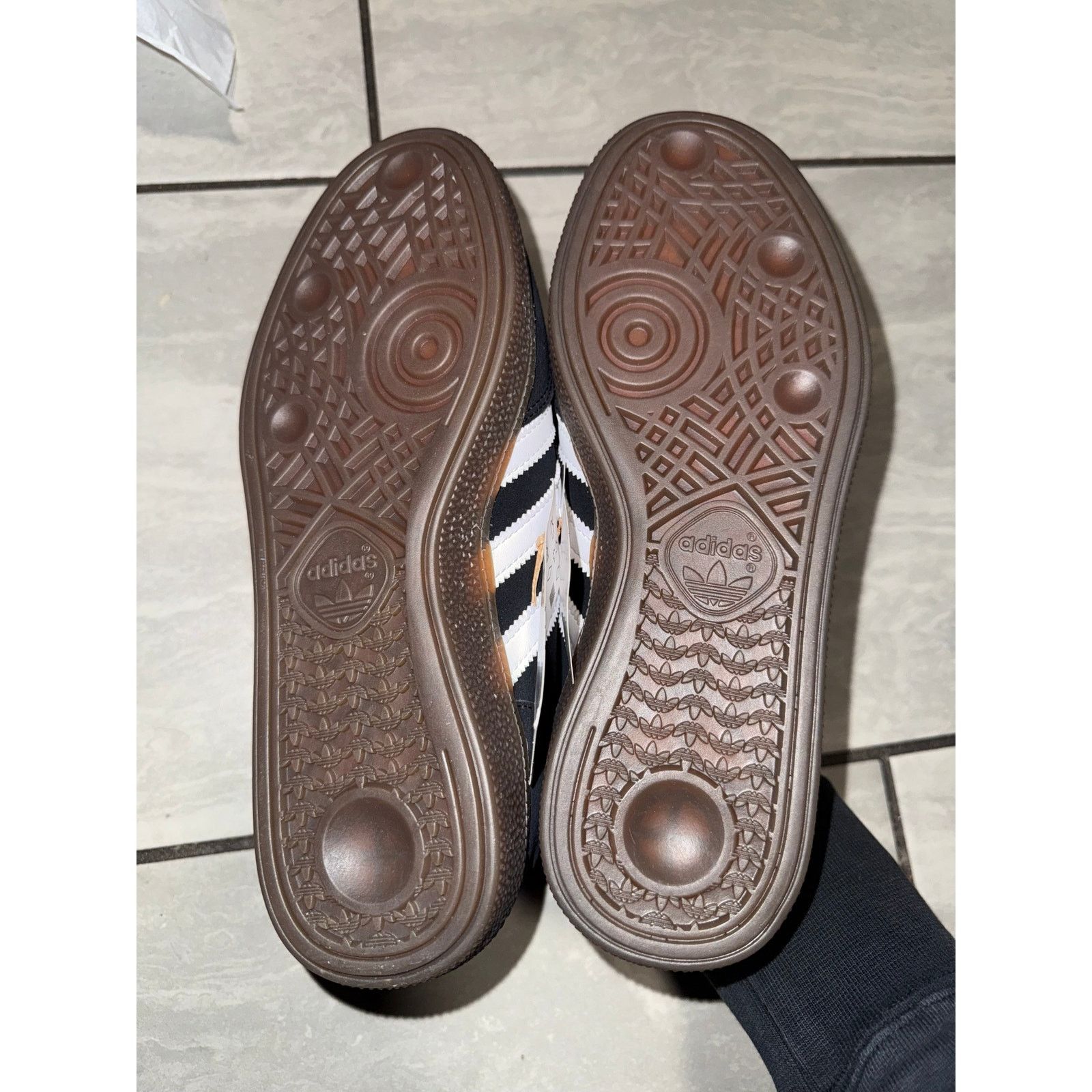 Adidas Adidas Handball Spezial Black Gum 12M Size US 12 / EU 45 - 4 Thumbnail