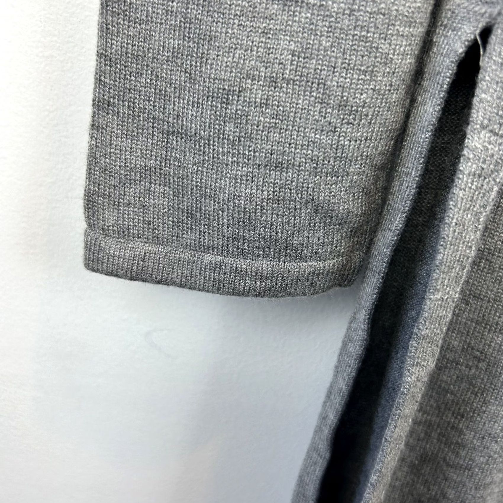 J. Jill J Jill Sweater Dress Tunic Gray Womans S Viscose Wool Blend Top Side Slits Size S / US 4 / IT 40 - 7 Thumbnail