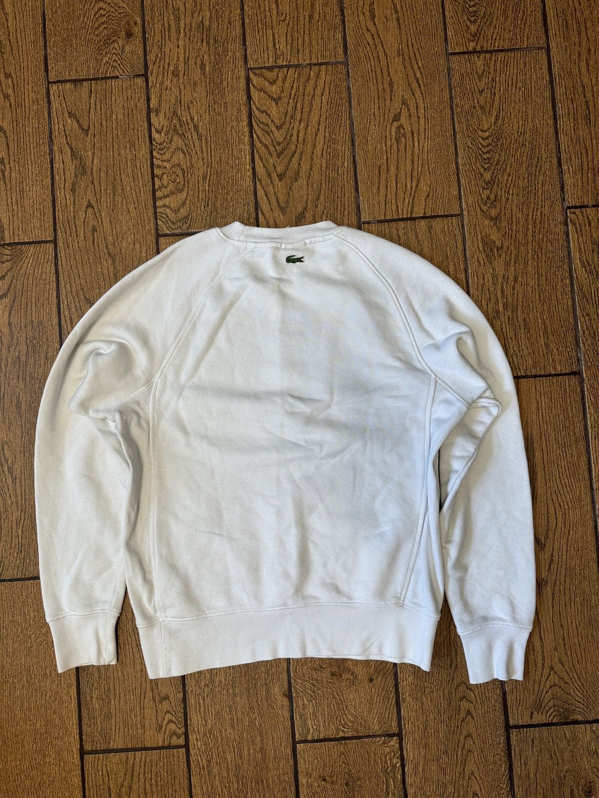 Lacoste × Polaroid Vintage Lacoste x Polaroid Distressed sweatshirt Size US S / EU 44-46 / 1 - 5 Thumbnail