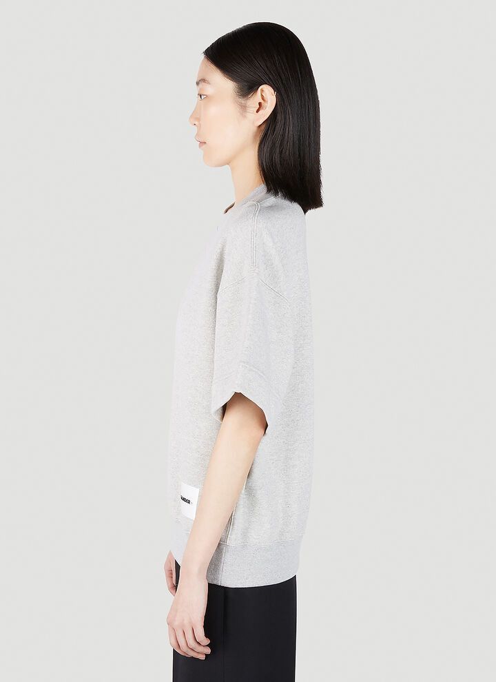 Jil Sander o1mt1gz0426 T-Shirt in Gray Size M / US 6-8 / IT 42-44 - 2 Thumbnail