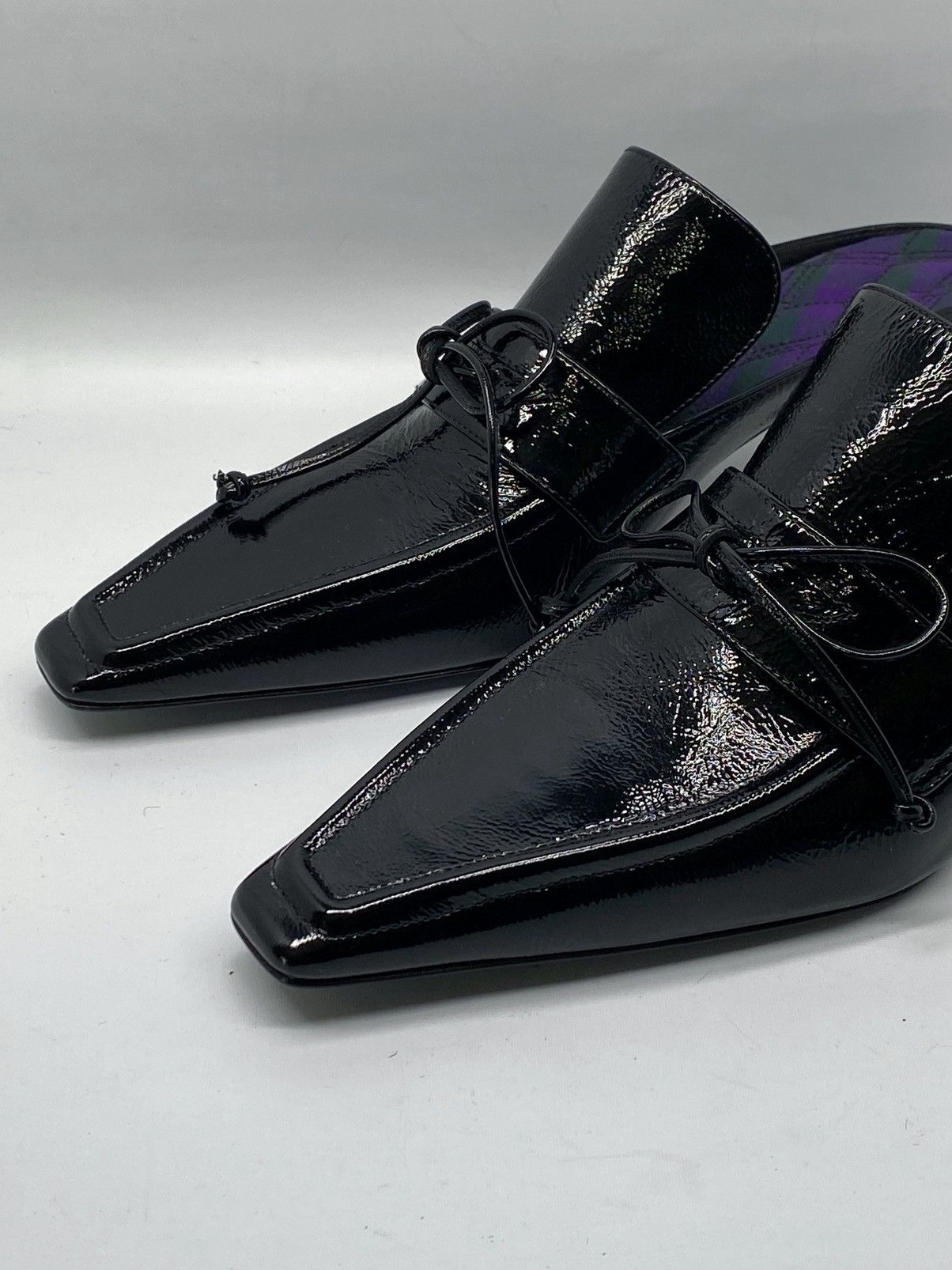 Burberry Burberry Sovereign Square Toe Kitten Heel Mule size 39 Size US 9 / IT 39 - 8 Thumbnail