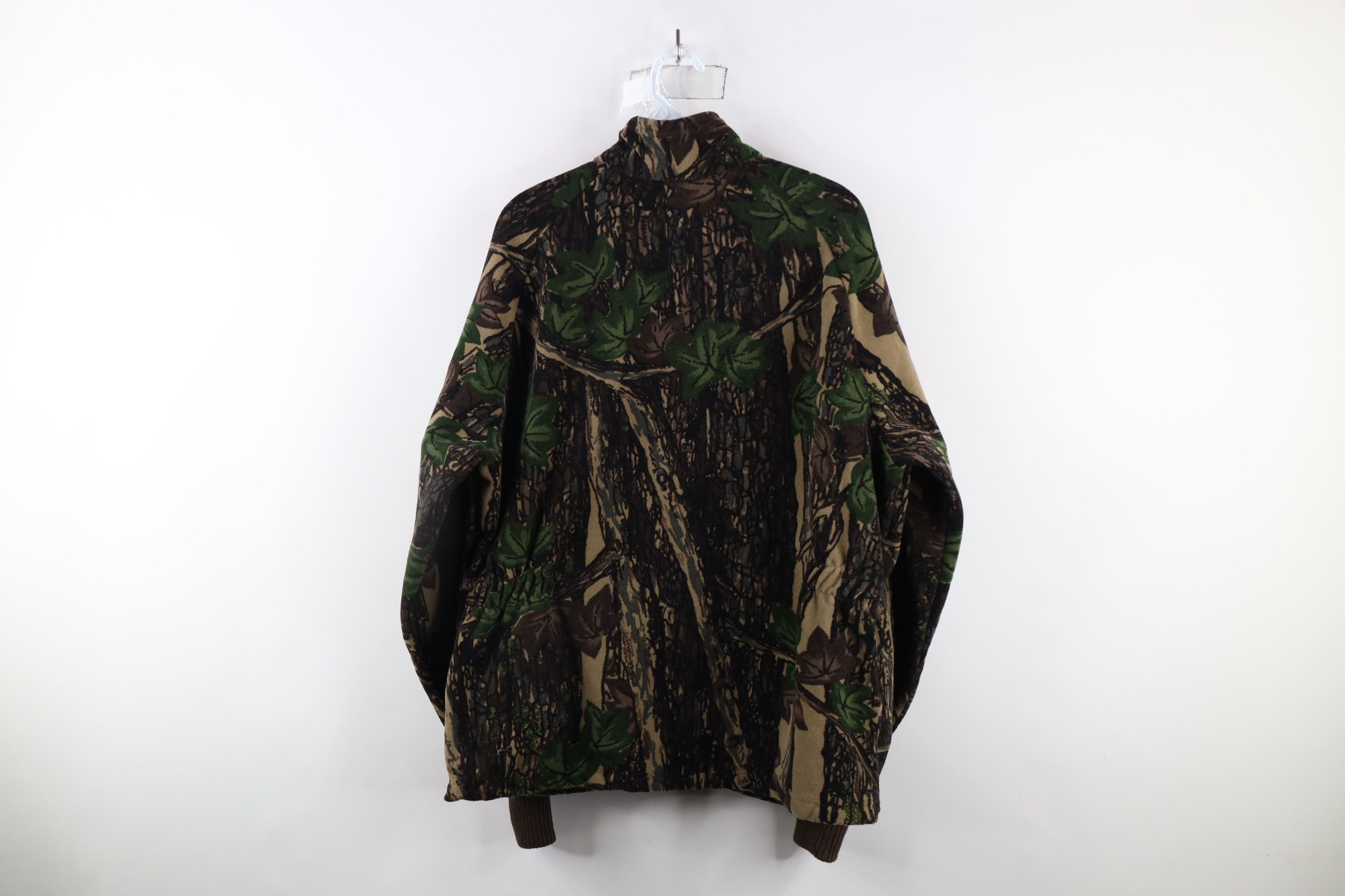 Vintage × Walls Vintage 90s Walls Camouflage Soft Cloth Bomber Jacket USA Size US L / EU 52-54 / 3 - 10 Thumbnail