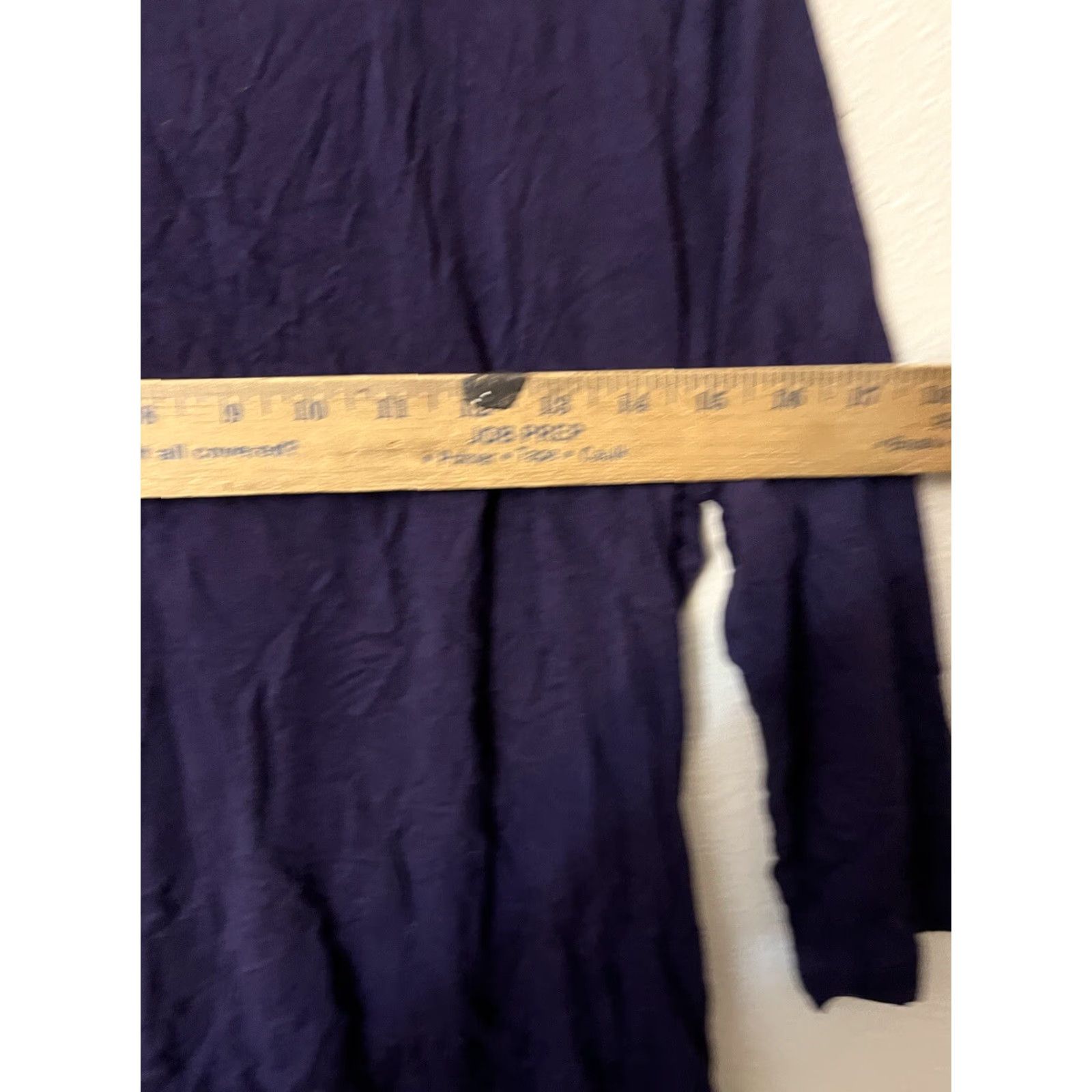 Talbots Talbots Shirt Women’s Medium Purple Round Neck 3/4 Sleeve Solid Tee Top Womens Size M / US 6-8 / IT 42-44 - 5 Thumbnail