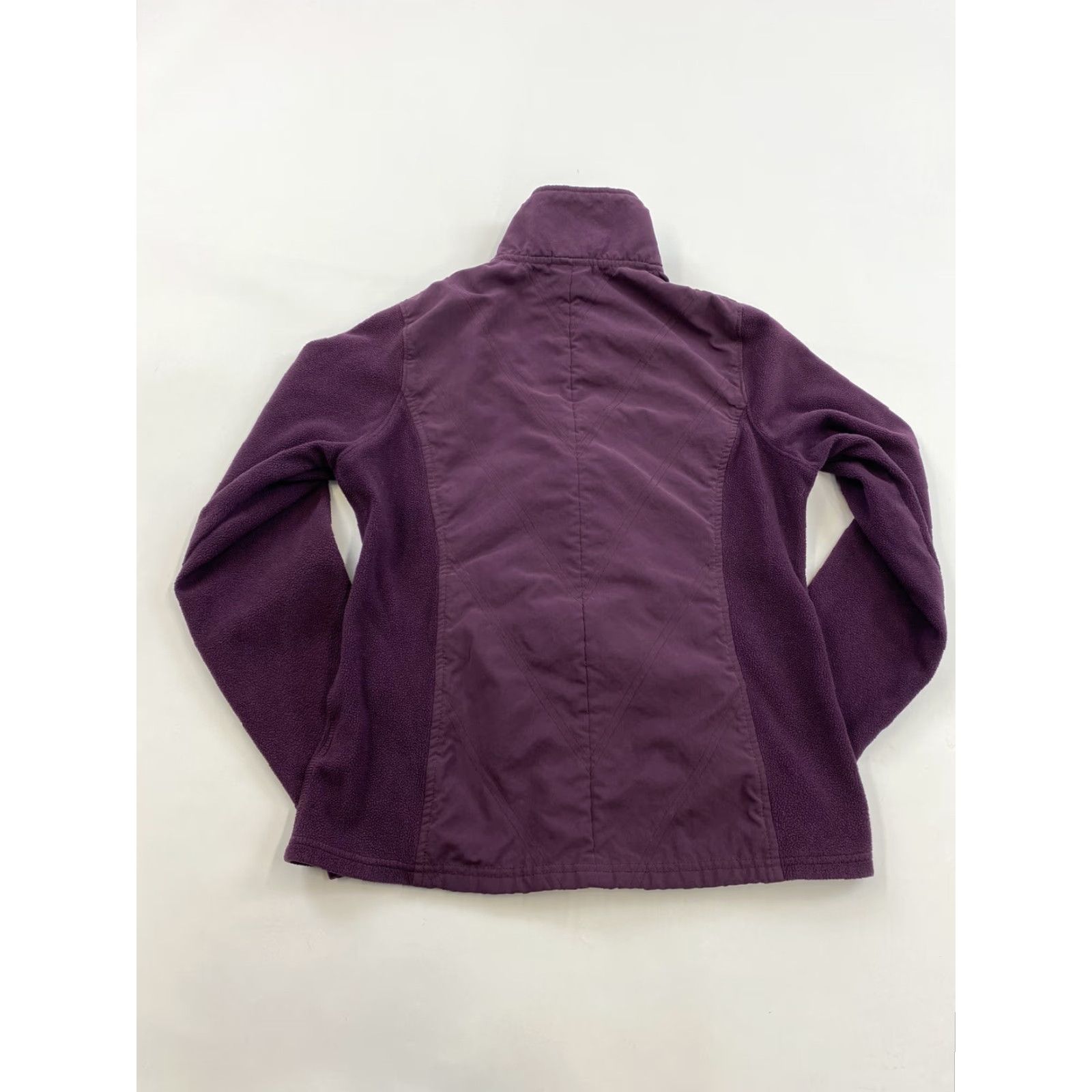 Vintage Columbia Jacket Womens XS Purple Fleece Full Zip Outdoor Logo College Casual Shirts? Size XS / US 0-2 / IT 36-38 - 2 Thumbnail