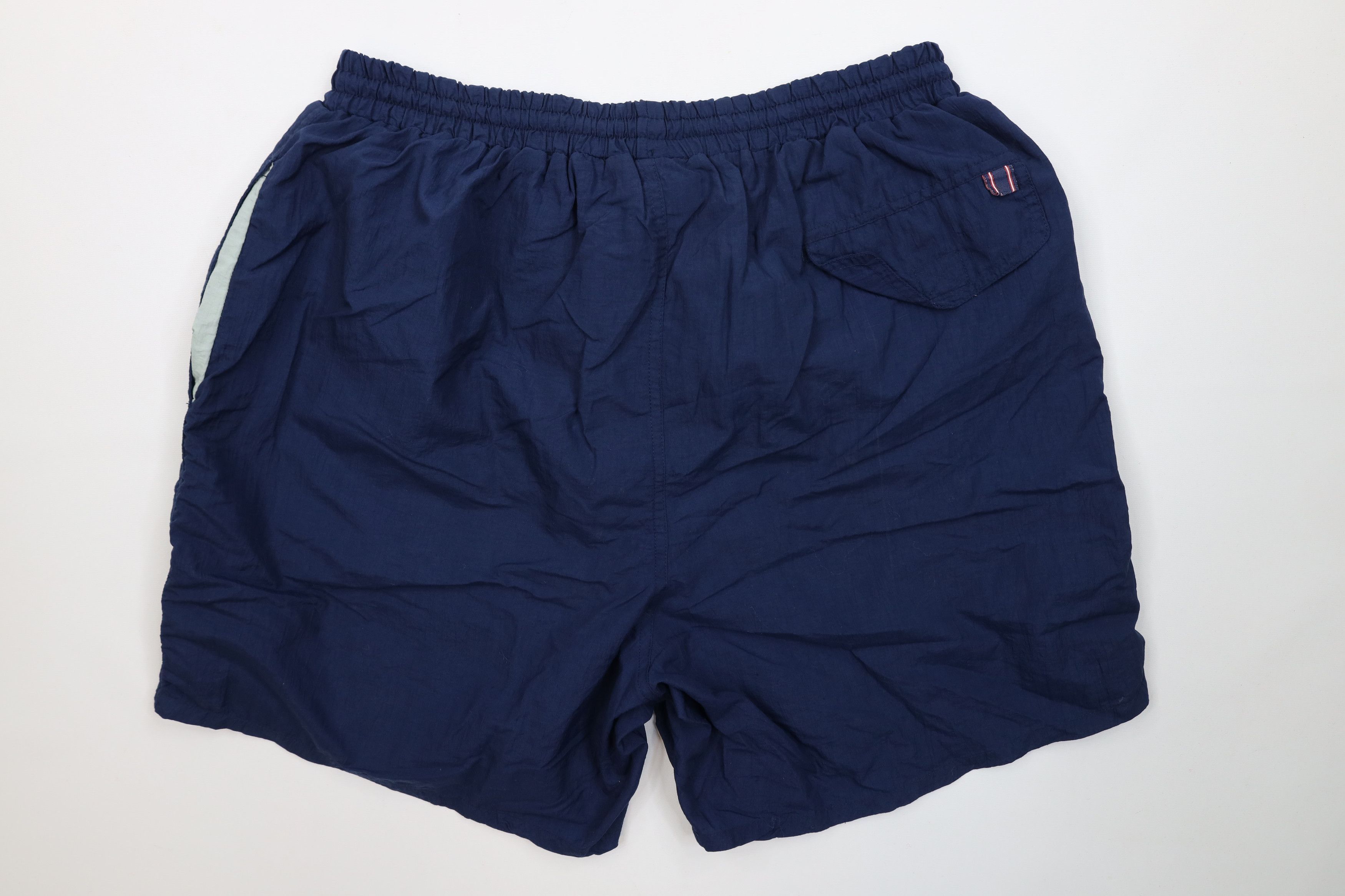 Vintage Vintage 90s Streetwear Running Jogging Soccer Shorts Blue Size US 34 / EU 50 - 9 Thumbnail