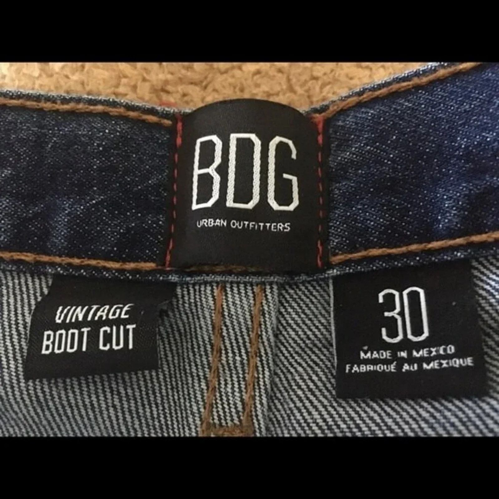 Bdg BDG button fly jeans by Urban Outfitters, size 30 Size 30" / US 8 / IT 44 - 5 Thumbnail